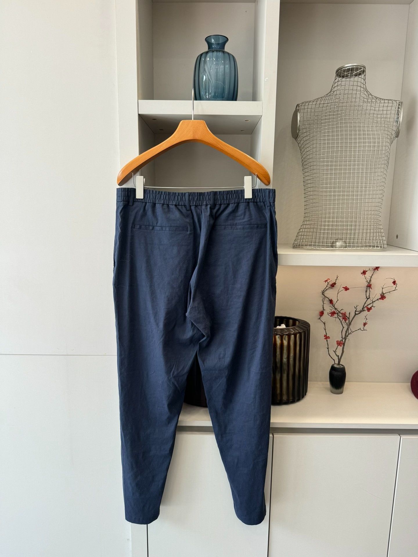 Theory Theory Cotton-Linen Blend Casual Pants Size US 34 / EU 50 - 2 Thumbnail