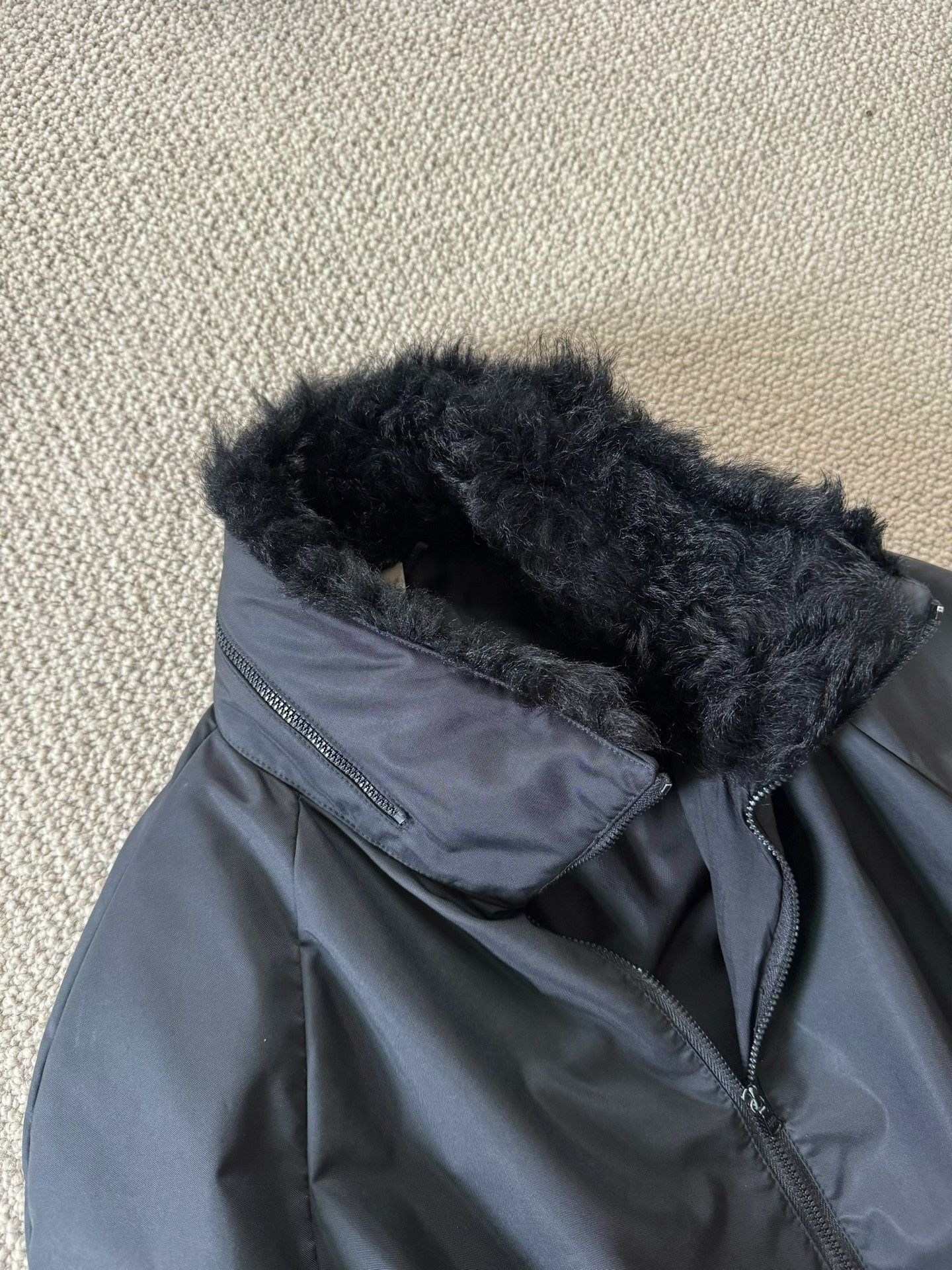 Miu Miu MiuMiu Men's Fur Collar Coat Size US XL / EU 56 / 4 - 4 Thumbnail