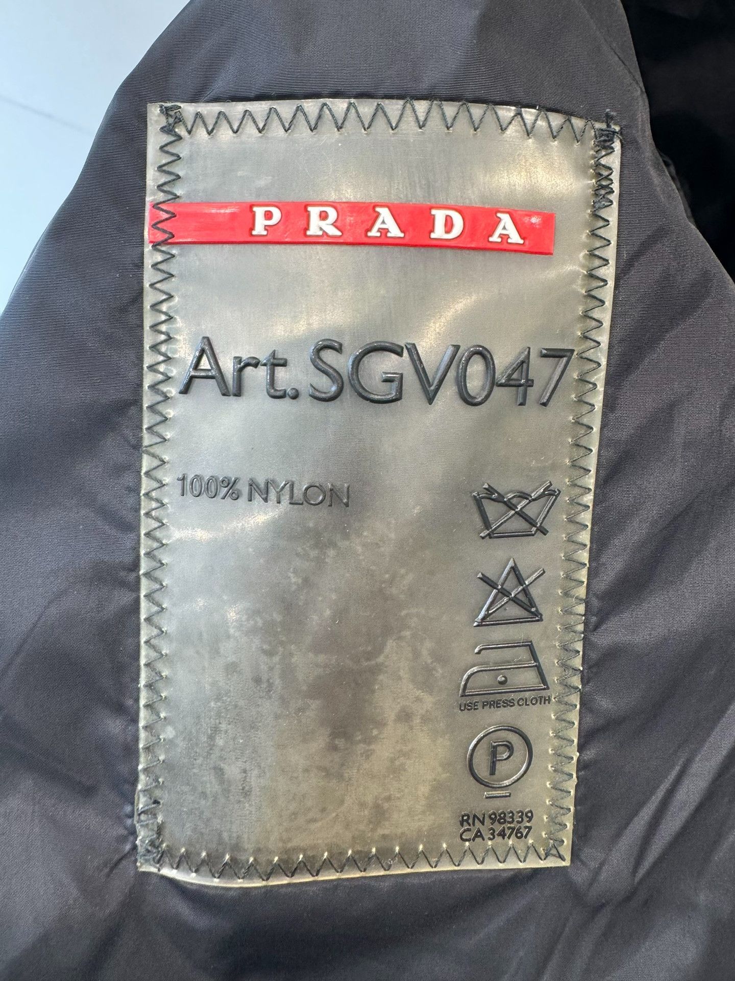 Prada Prada Lightweight Windbreaker Jacket Size US L / EU 52-54 / 3 - 4 Thumbnail