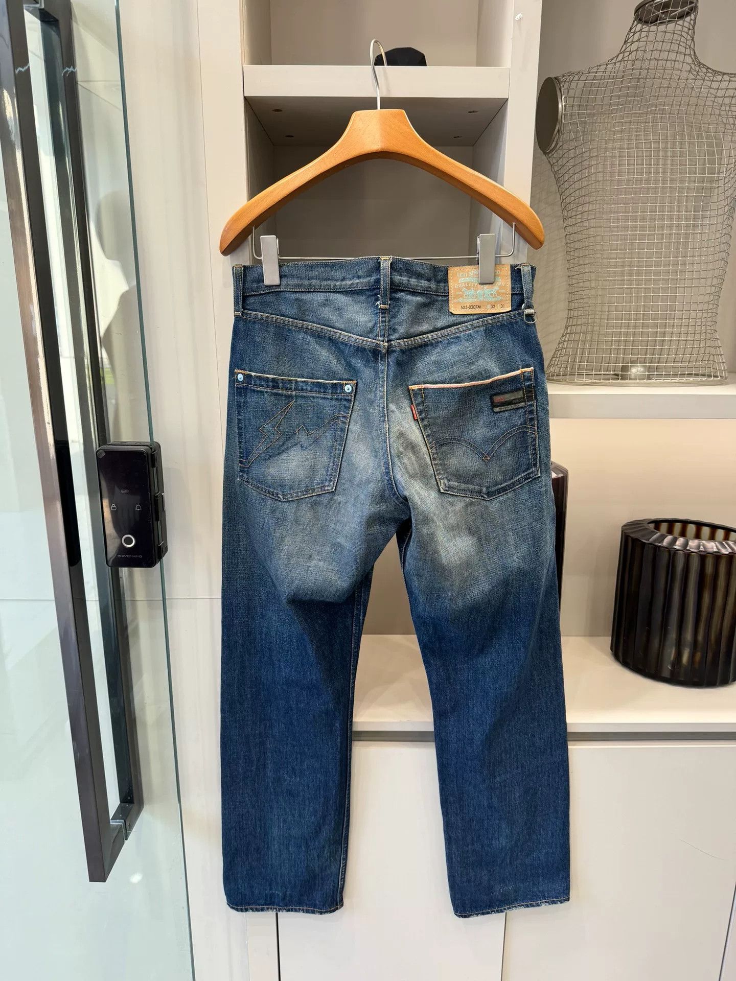 PHENOMENON Fenom Blue Washed Jeans W32 Size US 32 / EU 48 - 3 Thumbnail
