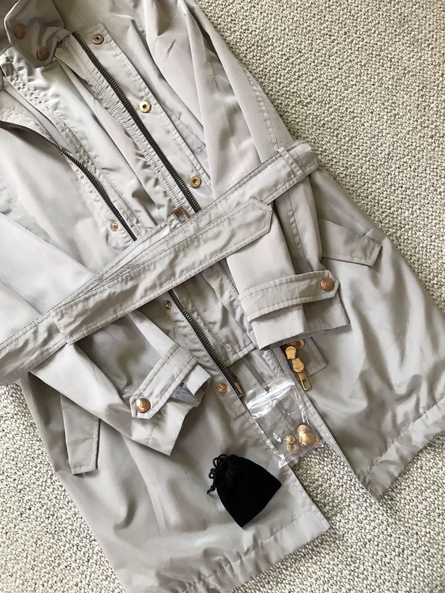 Giorgio Armani Giorgio Armani Windproof Trench Coat Size US M / EU 48-50 / 2 - 2 Thumbnail