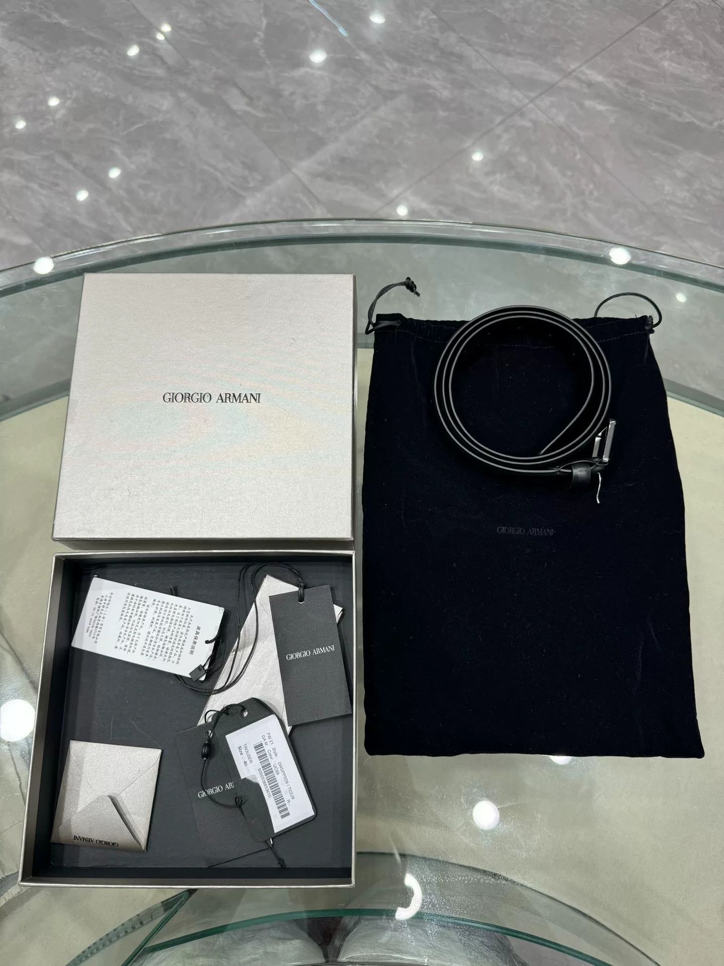 Giorgio Armani Giorgio Armani Runway Belt Size ONE SIZE - 2 Thumbnail