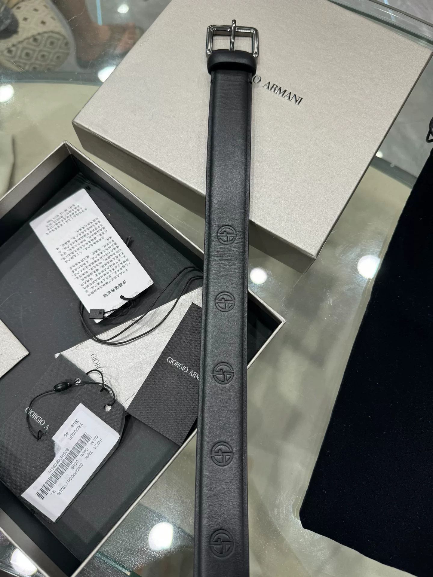 Giorgio Armani Giorgio Armani Runway Belt Size ONE SIZE - 3 Thumbnail