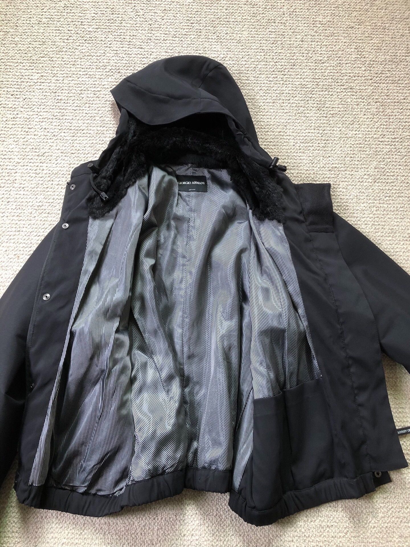 Giorgio Armani Giorgio Armani Boxy Cotton Coat Size US M / EU 48-50 / 2 - 3 Thumbnail