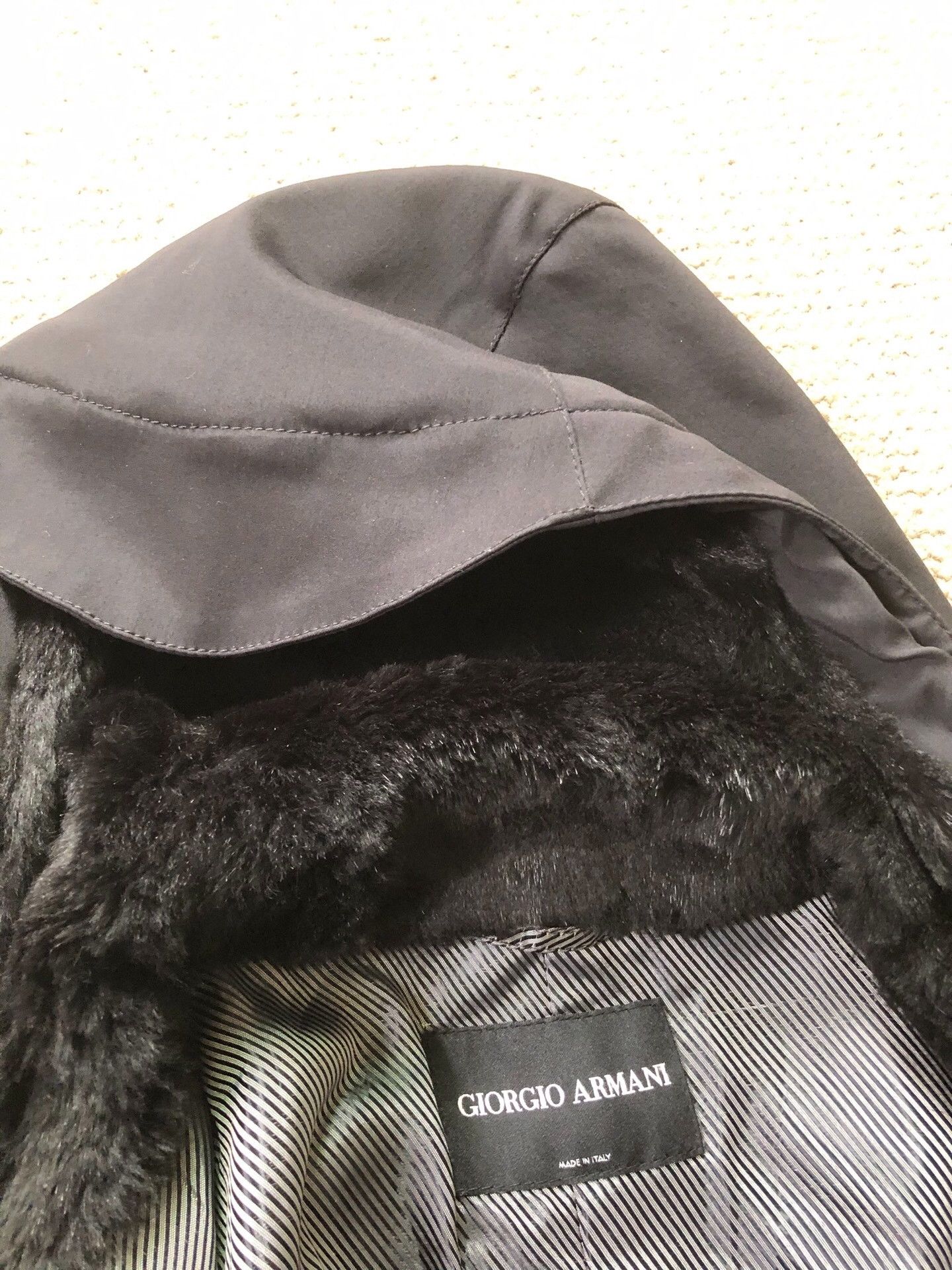Giorgio Armani Giorgio Armani Boxy Cotton Coat Size US M / EU 48-50 / 2 - 5 Thumbnail