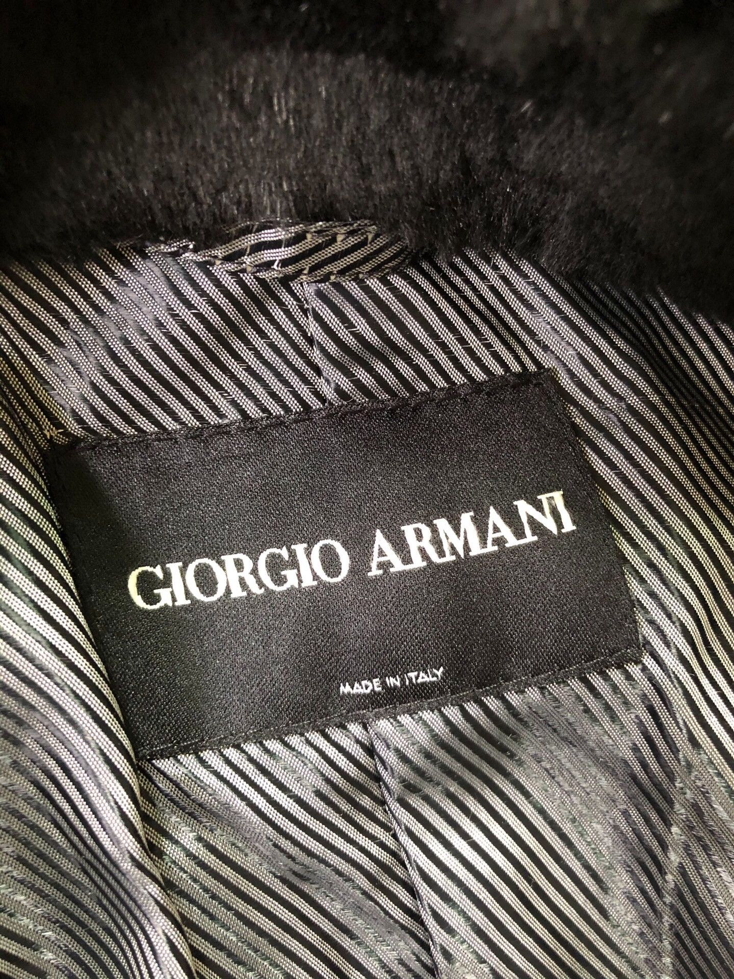 Giorgio Armani Giorgio Armani Boxy Cotton Coat Size US M / EU 48-50 / 2 - 8 Thumbnail