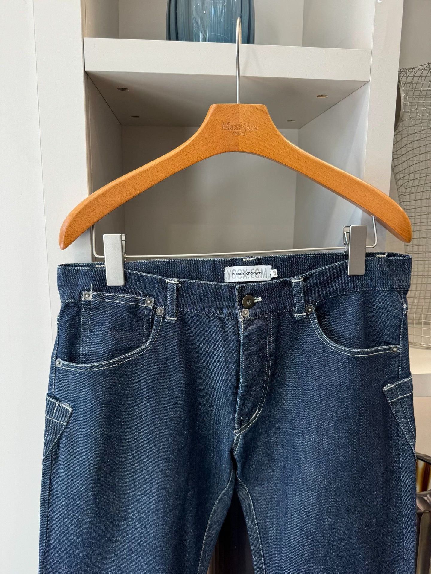 Hussein Chalayan Hussein Chalayan Raw Denim Jeans Size US 32 / EU 48 - 5 Thumbnail