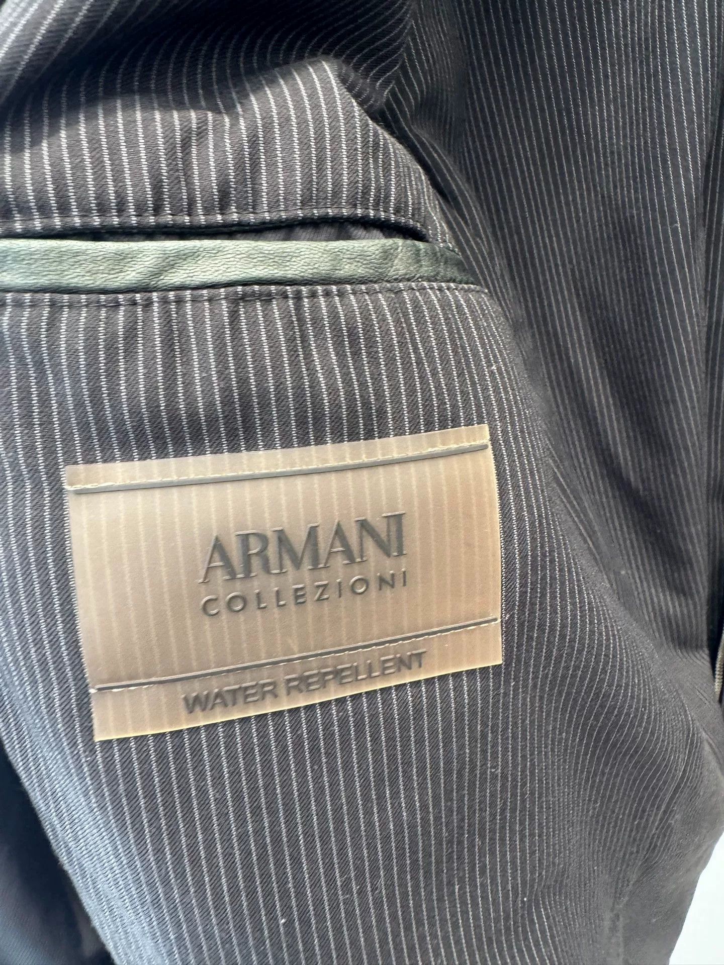 Armani Collezioni Armani Collezioni Light Cotton Coat Size US L / EU 52-54 / 3 - 8 Thumbnail