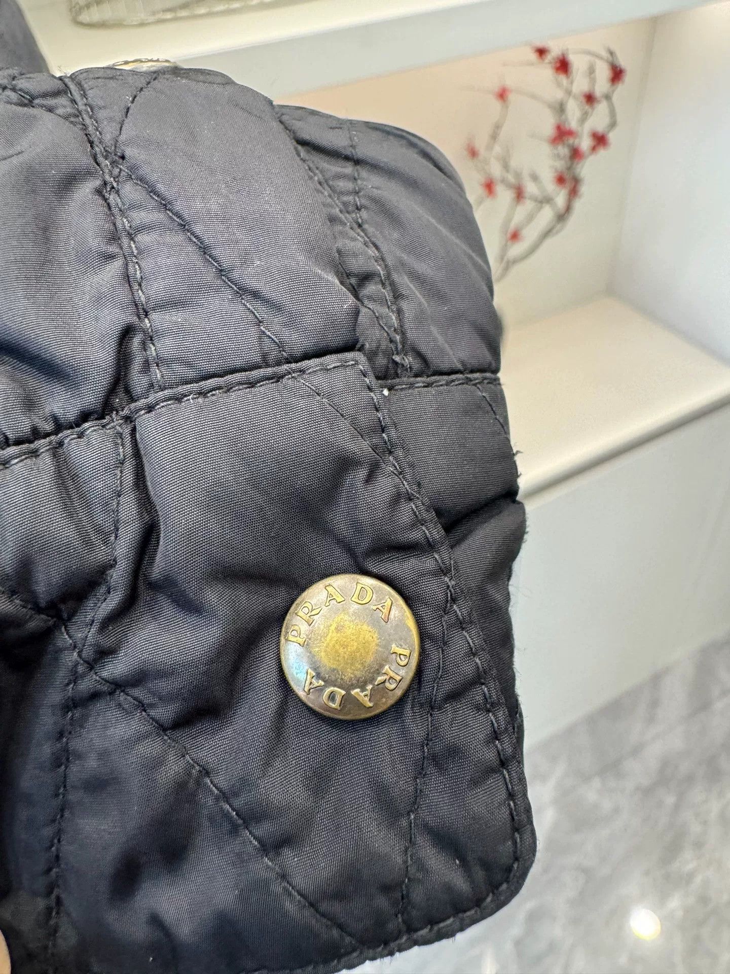 Prada PRADA Quilted Light Cotton Jacket Size US L / EU 52-54 / 3 - 4 Thumbnail