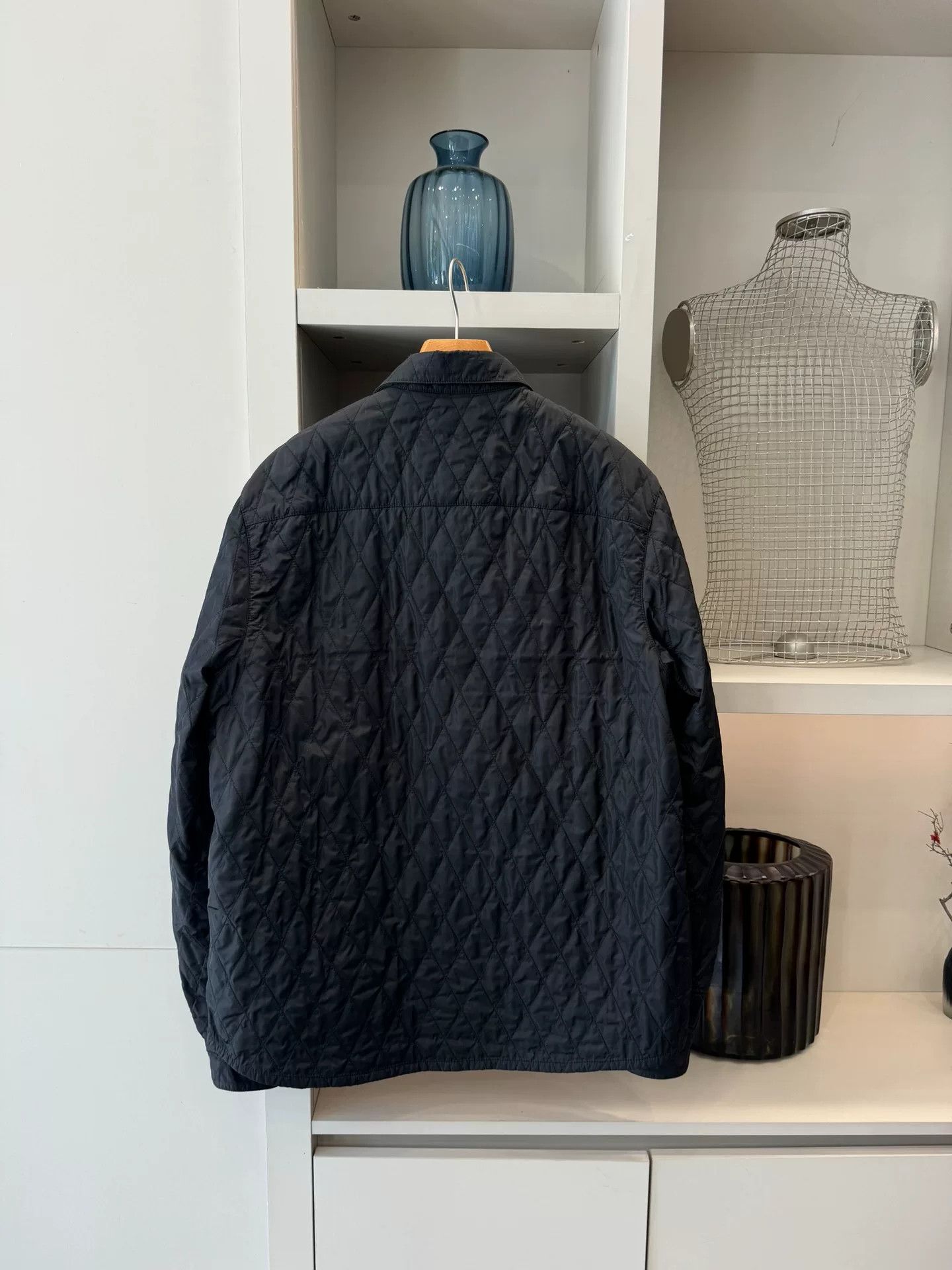 Prada PRADA Quilted Light Cotton Jacket Size US L / EU 52-54 / 3 - 2 Thumbnail
