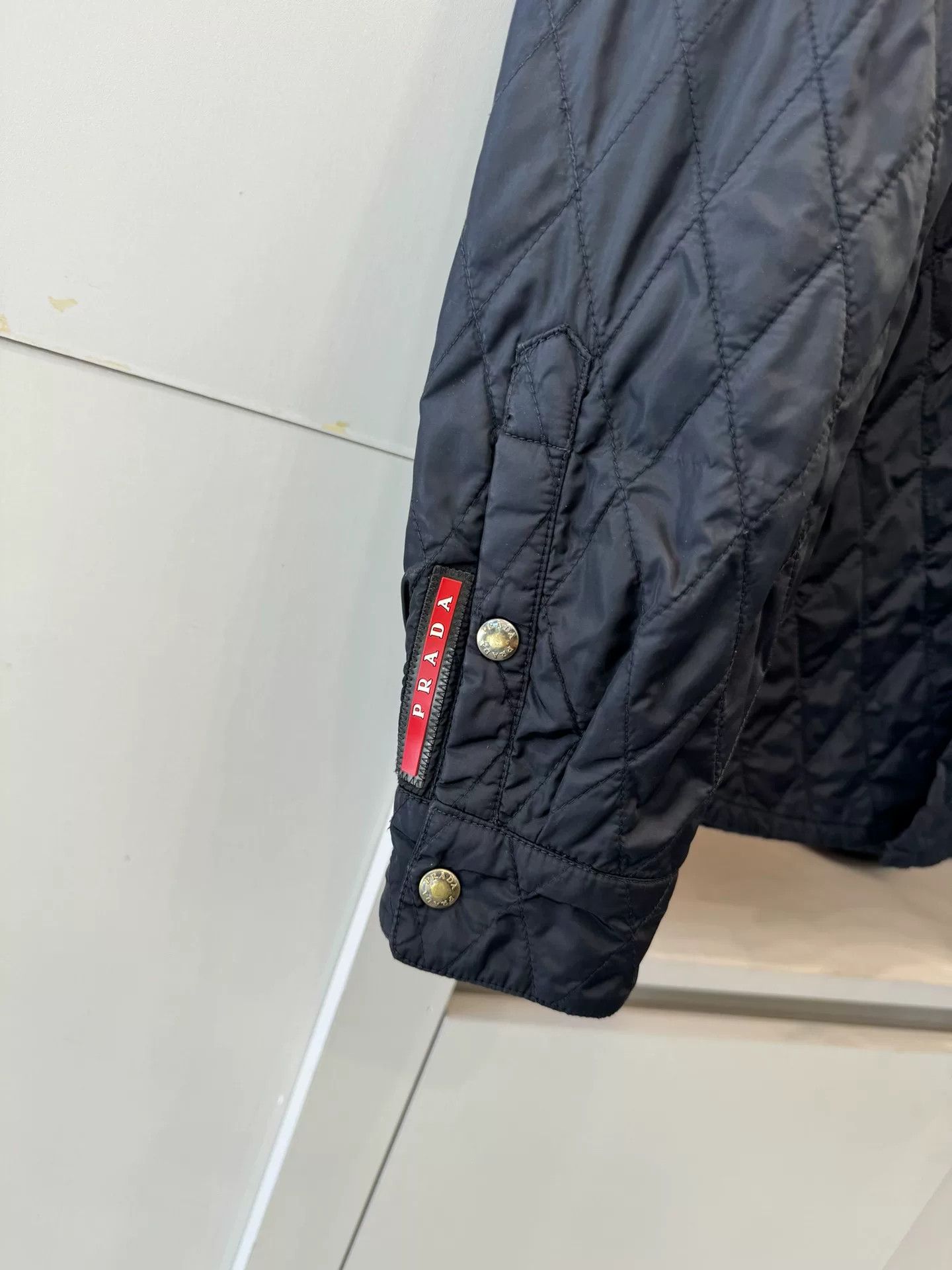 Prada PRADA Quilted Light Cotton Jacket Size US L / EU 52-54 / 3 - 5 Thumbnail