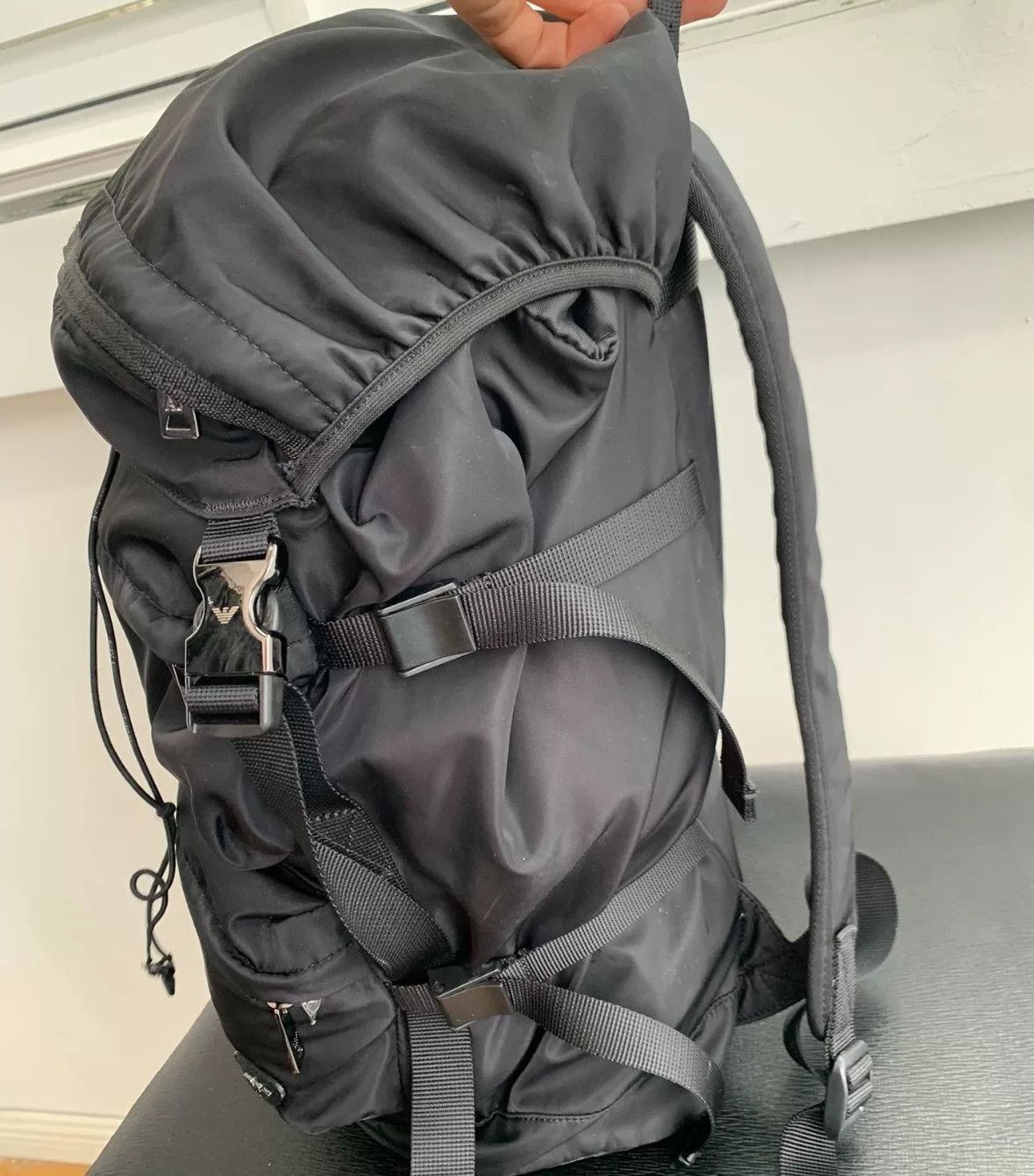 Armani ARMANI Nylon Backpack Size ONE SIZE - 5 Thumbnail