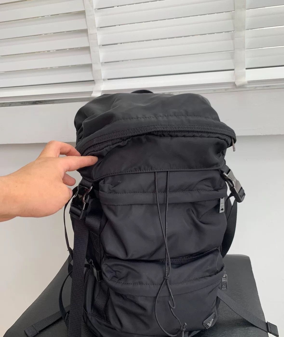 Armani ARMANI Nylon Backpack Size ONE SIZE - 2 Thumbnail