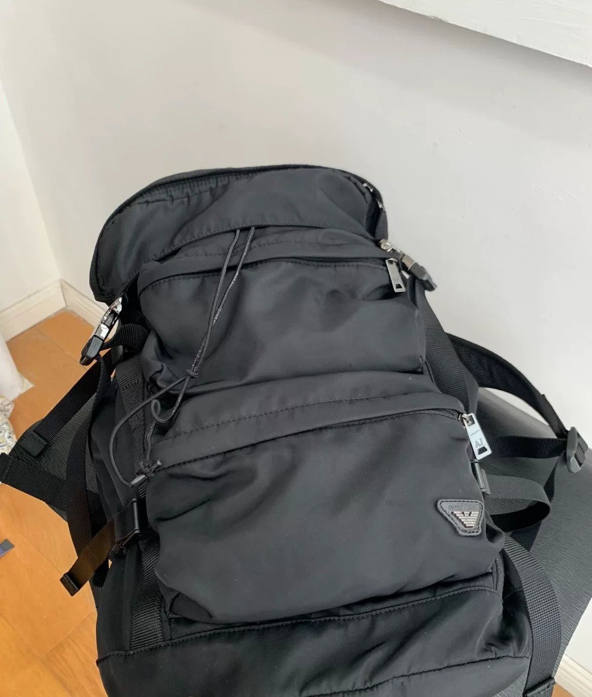 Armani ARMANI Nylon Backpack Size ONE SIZE - 3 Thumbnail