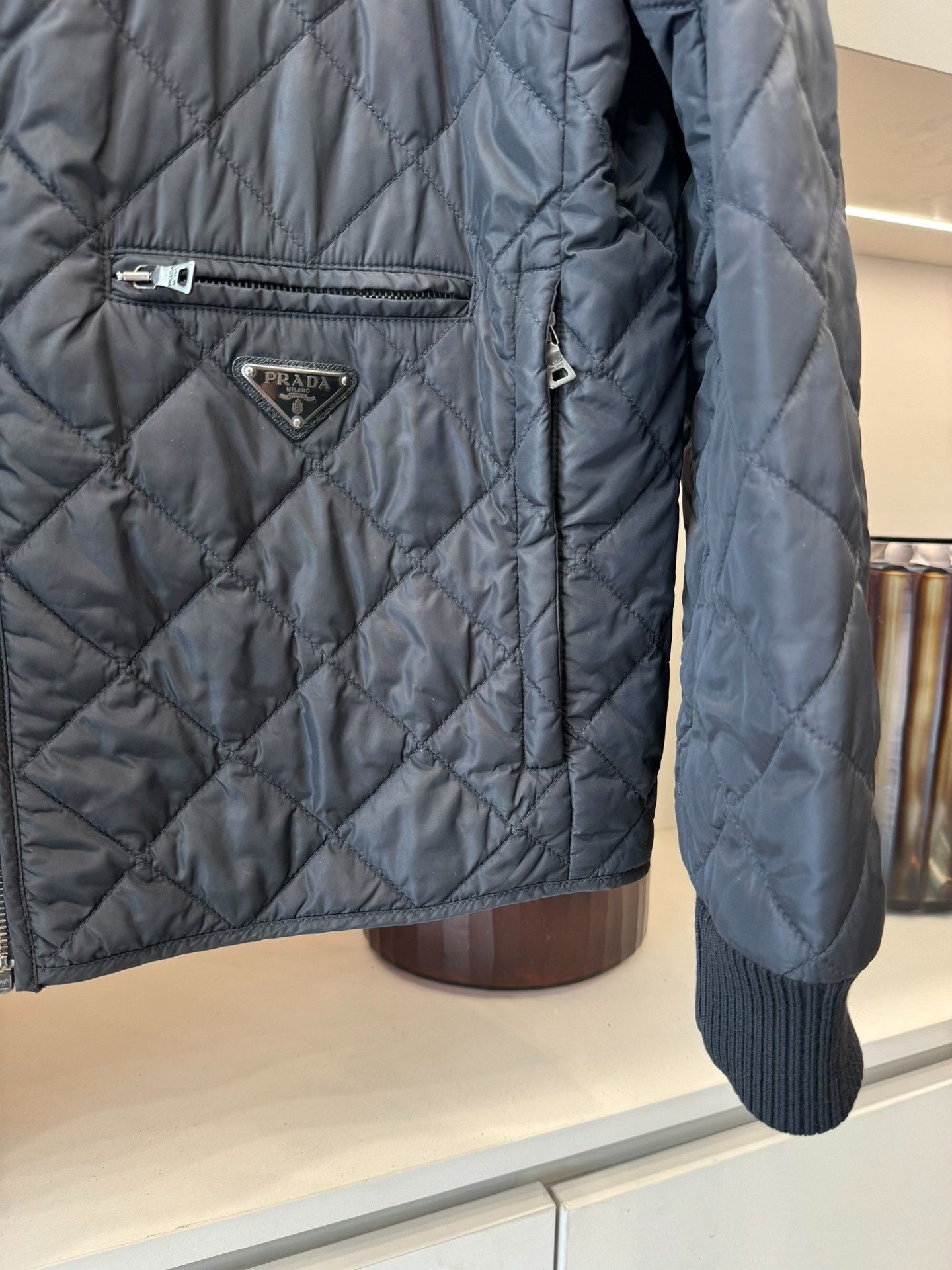 Prada PRADA Quilted Puffer Jacket Size US M / EU 48-50 / 2 - 4 Thumbnail
