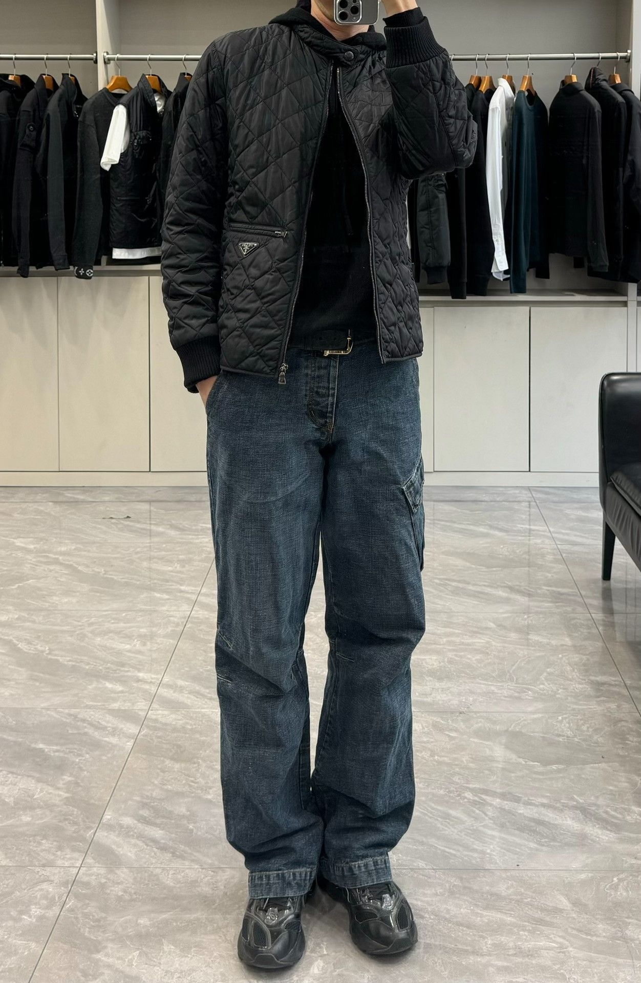 Prada PRADA Quilted Puffer Jacket Size US M / EU 48-50 / 2 - 6 Thumbnail