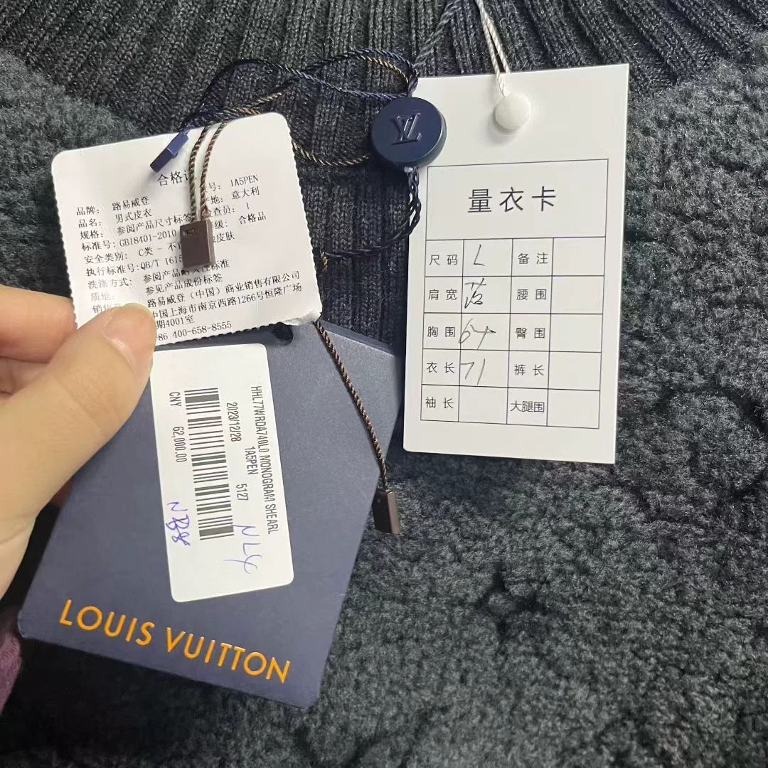 Louis Vuitton Louis Vuitton Black Designer Casual Size M / US 6-8 / IT 42-44 - 4 Thumbnail