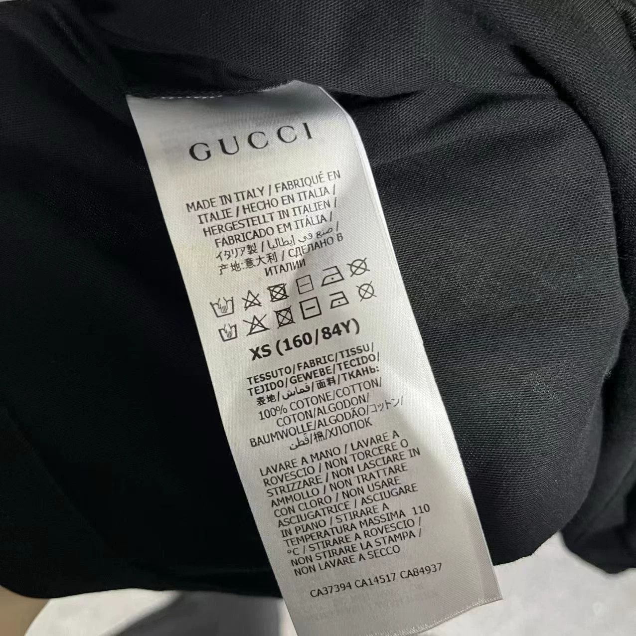 Gucci Gucci Retro Printed Black Hoodie XS Men Size US XS / EU 42 / 0 - 3 Thumbnail