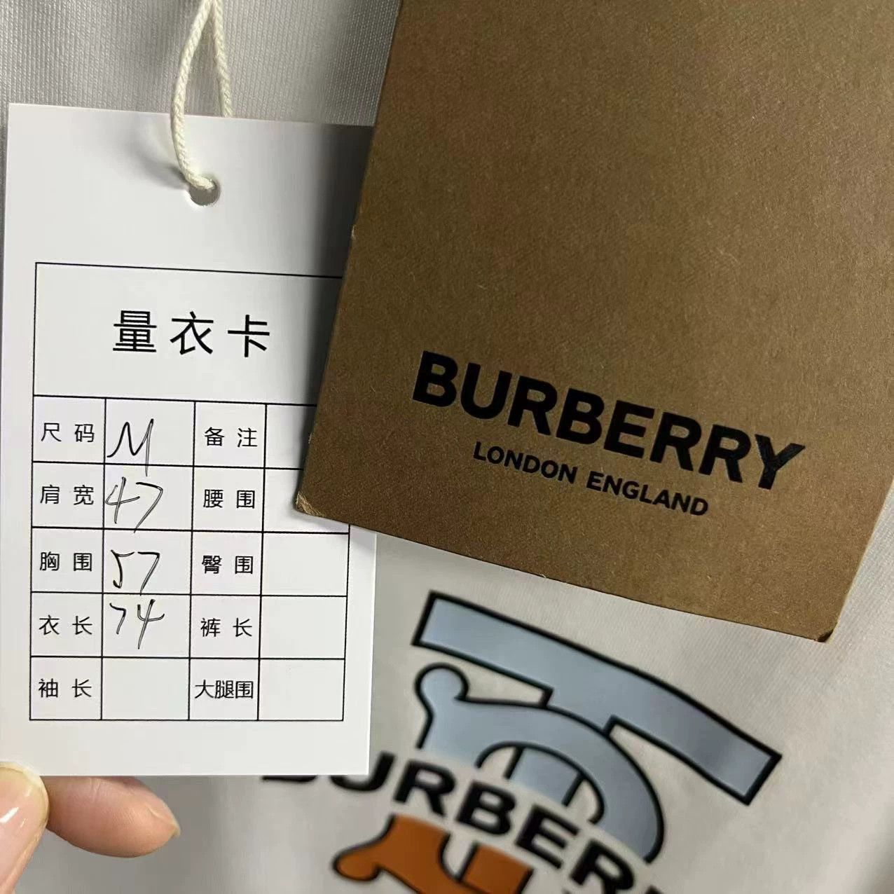 Burberry Burberry Retro White Hoodie M Men Size US M / EU 48-50 / 2 - 4 Thumbnail