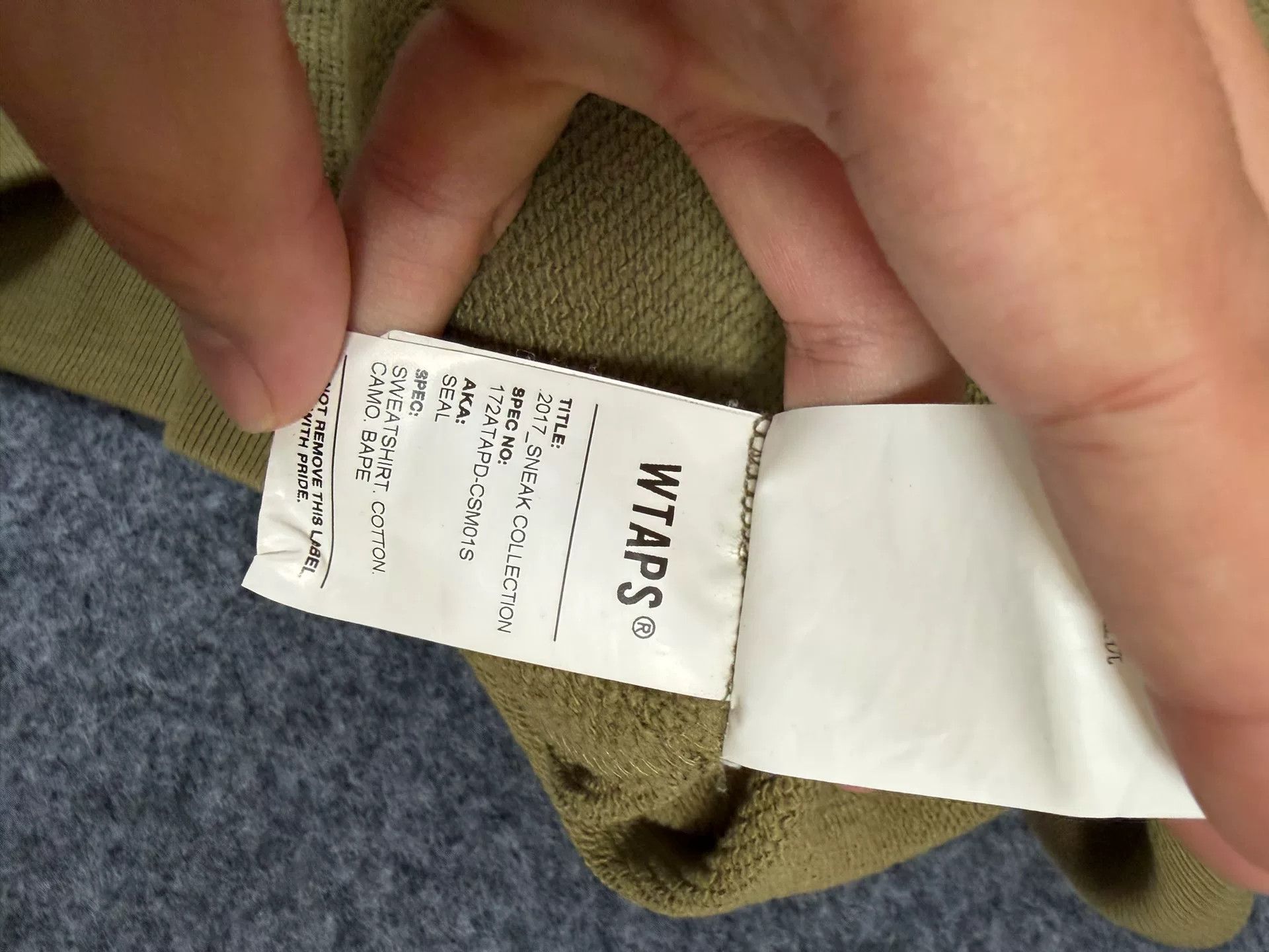Bape Bape Multi Camo Sweatshirt Pullover Size US M / EU 48-50 / 2 - 5 Thumbnail