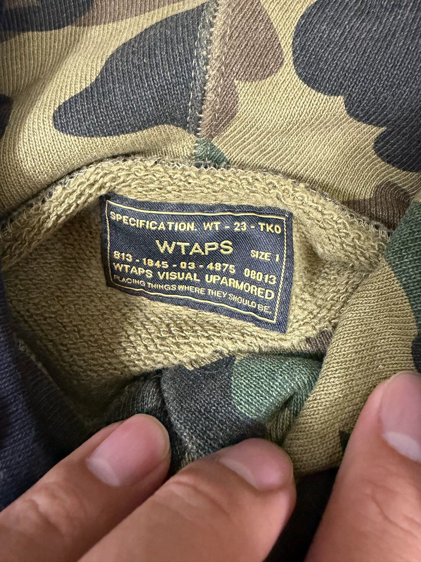 Bape Bape Multi Camo Sweatshirt Pullover Size US M / EU 48-50 / 2 - 3 Thumbnail