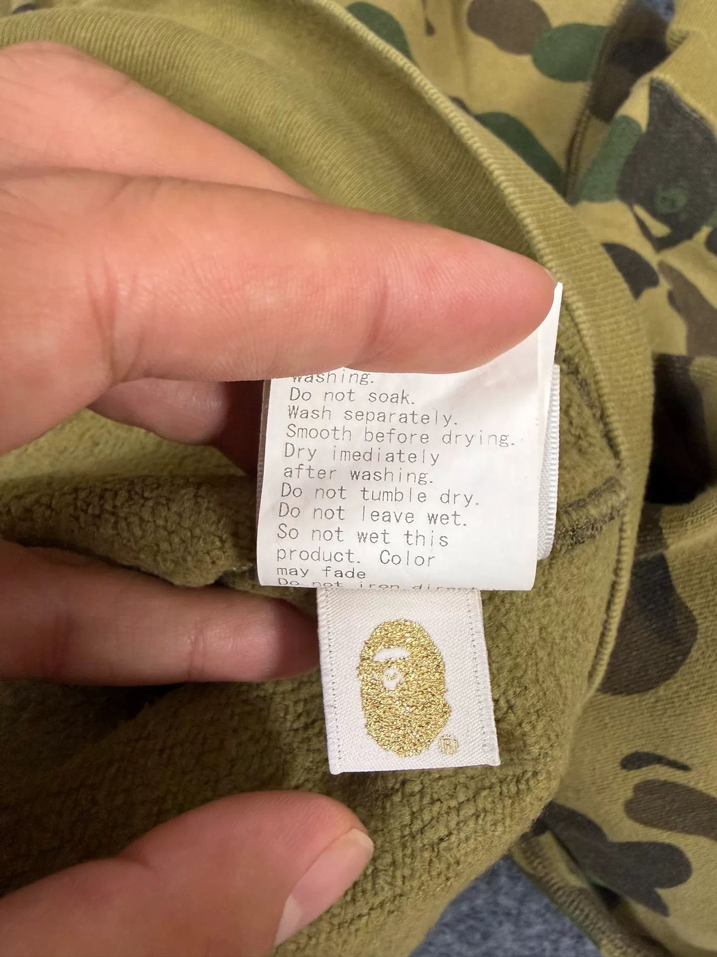 Bape Bape Green Shark Sweatshirt Pullover Size US M / EU 48-50 / 2 - 5 Thumbnail