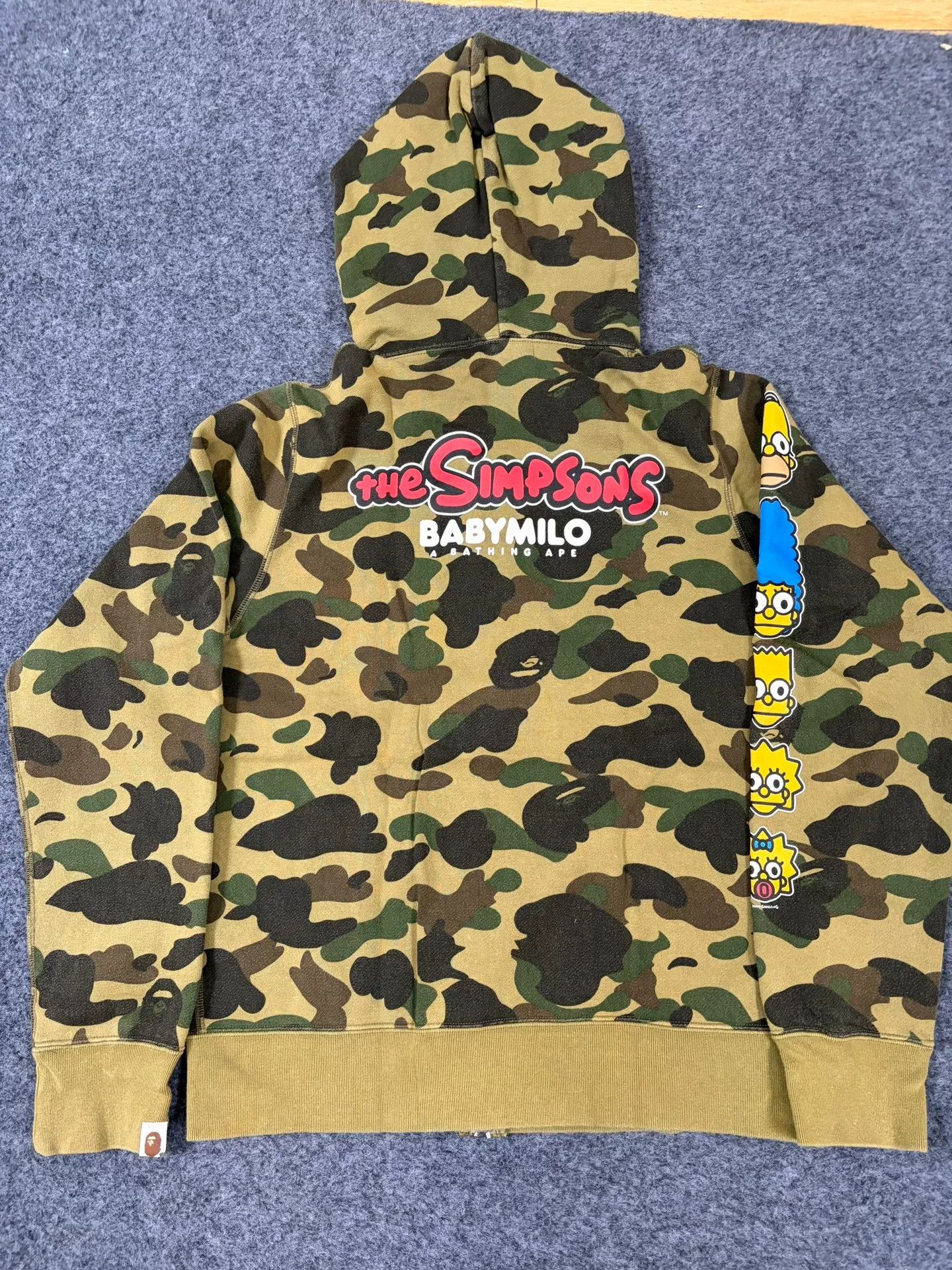 Bape Bape Green Shark Sweatshirt Pullover Size US M / EU 48-50 / 2 - 2 Thumbnail