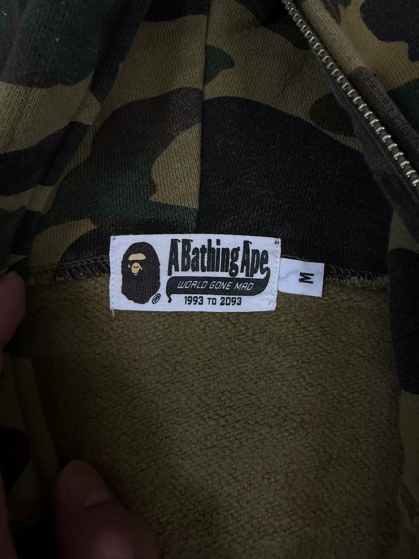 Bape Bape Green Shark Sweatshirt Pullover Size US M / EU 48-50 / 2 - 4 Thumbnail