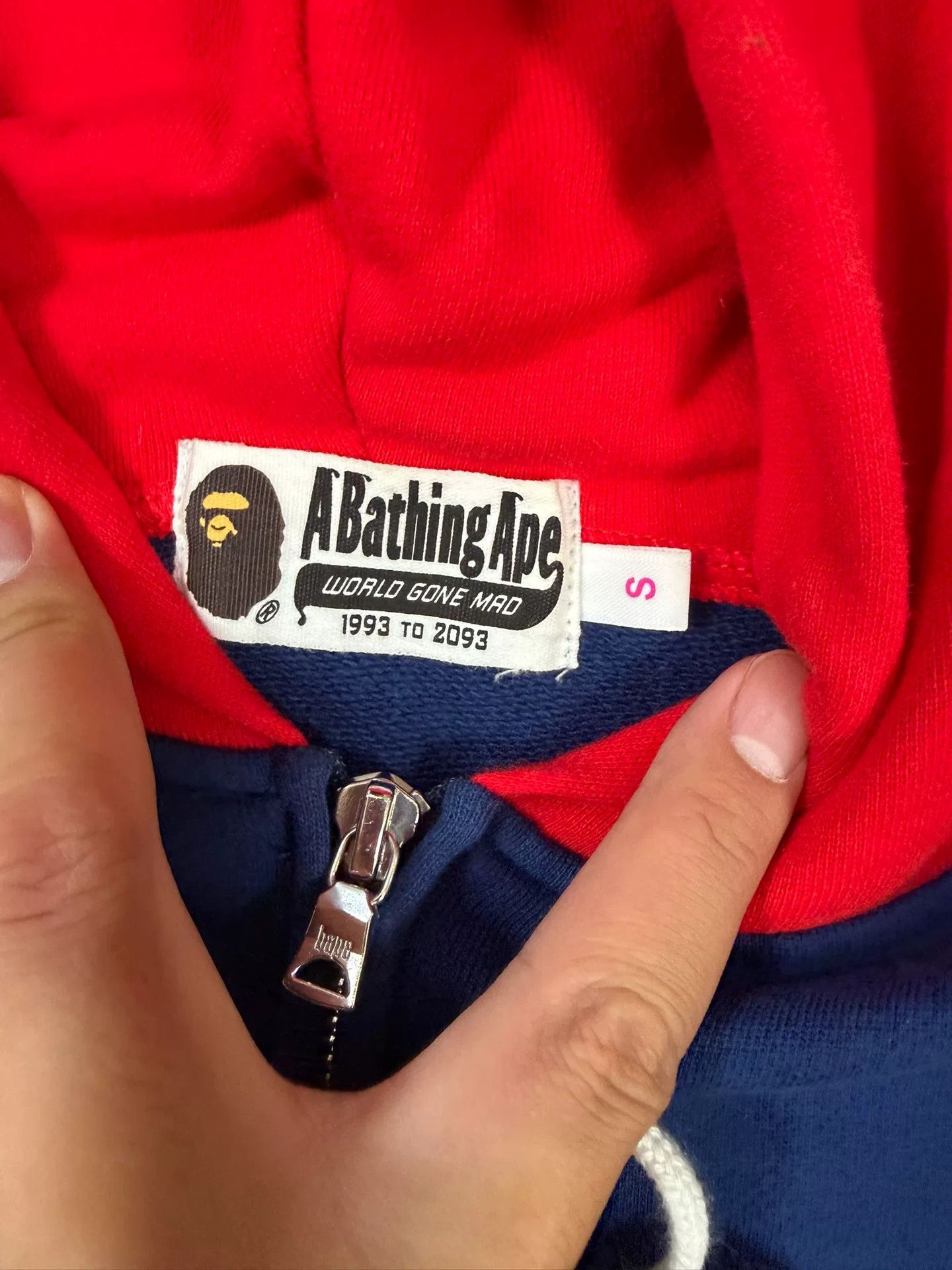 Bape Bape Multi Glow Sweatshirt Pullover Size US S / EU 44-46 / 1 - 3 Thumbnail
