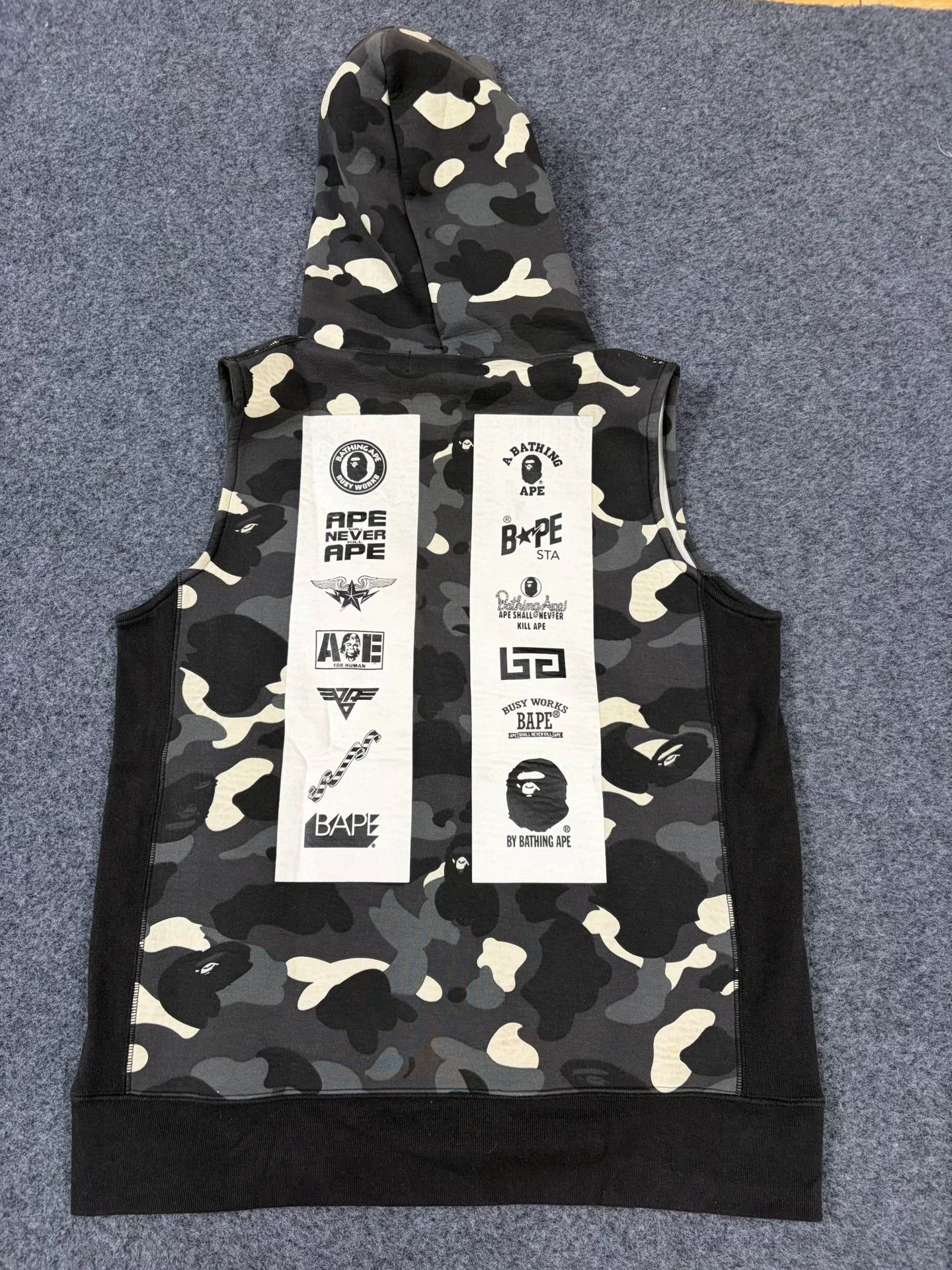 Bape Bape Multi Glow Sweatshirt Pullover Size US M / EU 48-50 / 2 - 2 Thumbnail