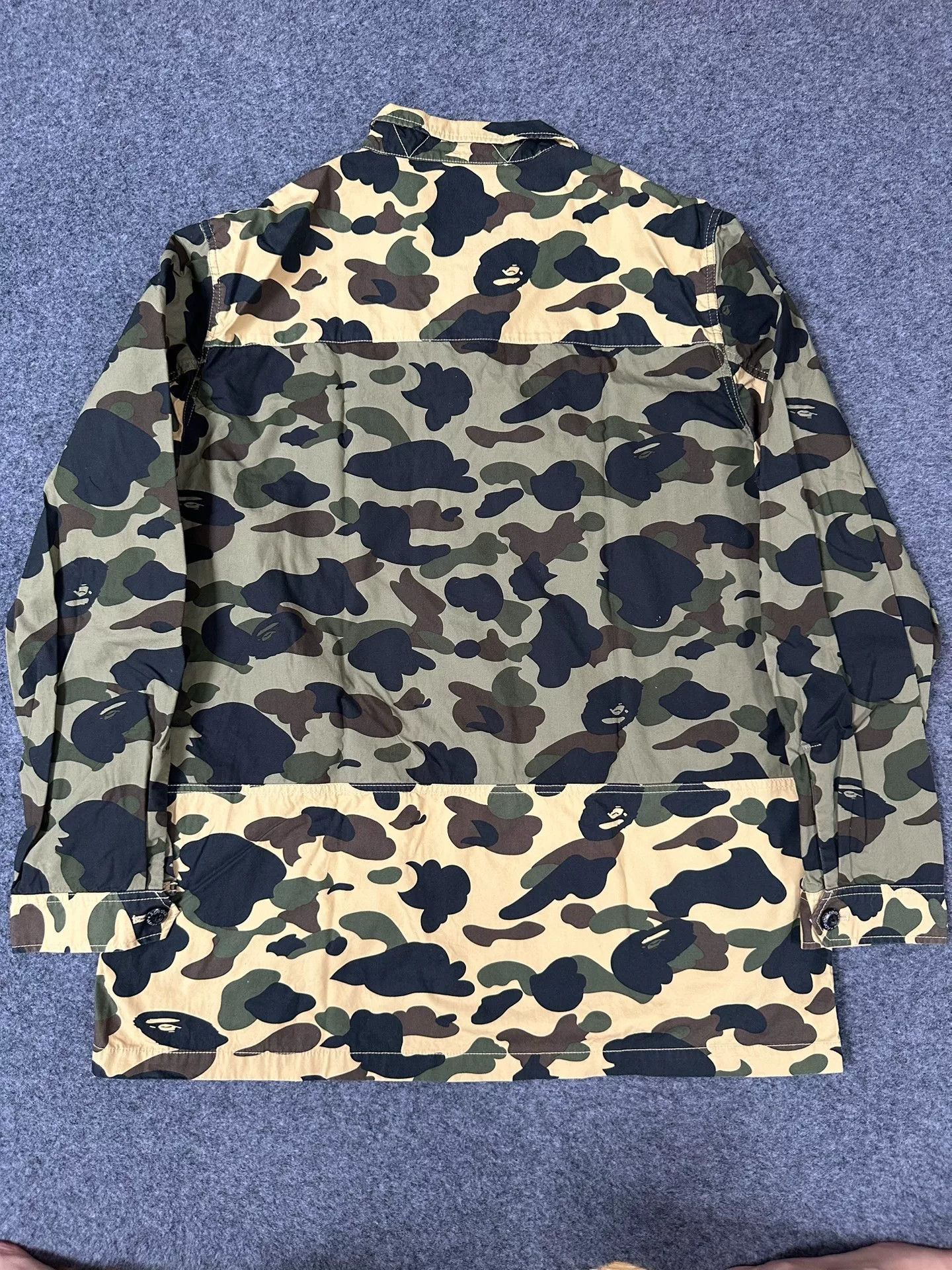 Bape Bape Multi Space Shirt Casual Short Sleeve Size US XXL / EU 58 / 5 - 2 Thumbnail
