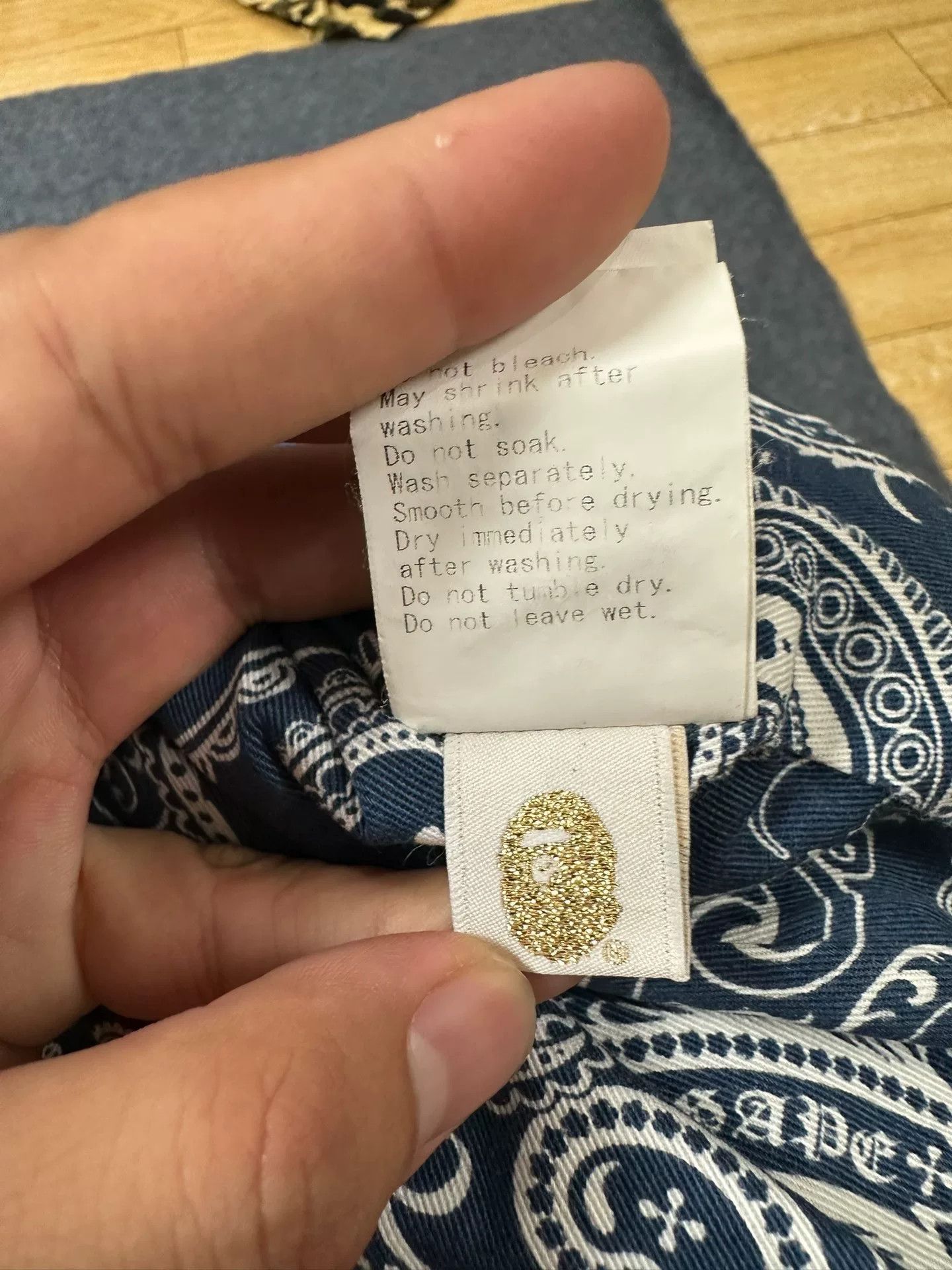 Bape Bape Multi Camo Paisley Designer Size US M / EU 48-50 / 2 - 5 Thumbnail