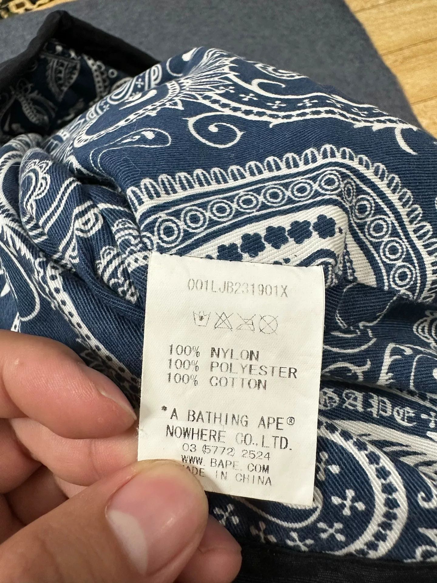 Bape Bape Multi Camo Paisley Designer Size US M / EU 48-50 / 2 - 4 Thumbnail