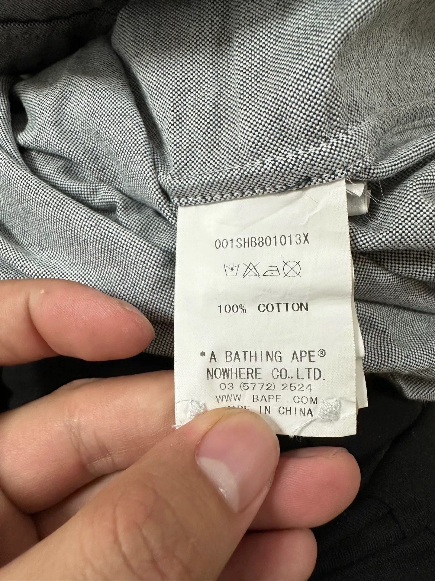 Bape Bape Multi Space Long Sleeve Shirt Size US M / EU 48-50 / 2 - 4 Thumbnail