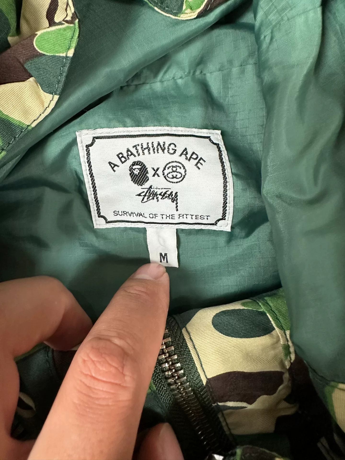 Bape Bape Multi Camo Jacket Outerwear Size US S / EU 44-46 / 1 - 4 Thumbnail