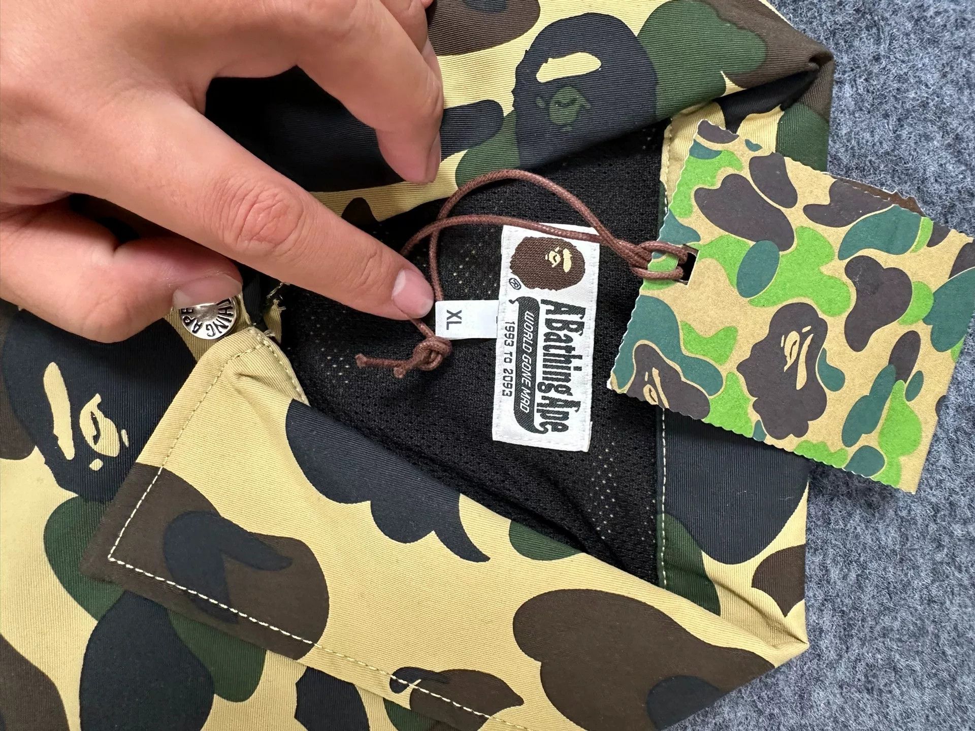Bape Bape Multi Camo Jacket Outerwear Size US XL / EU 56 / 4 - 3 Thumbnail