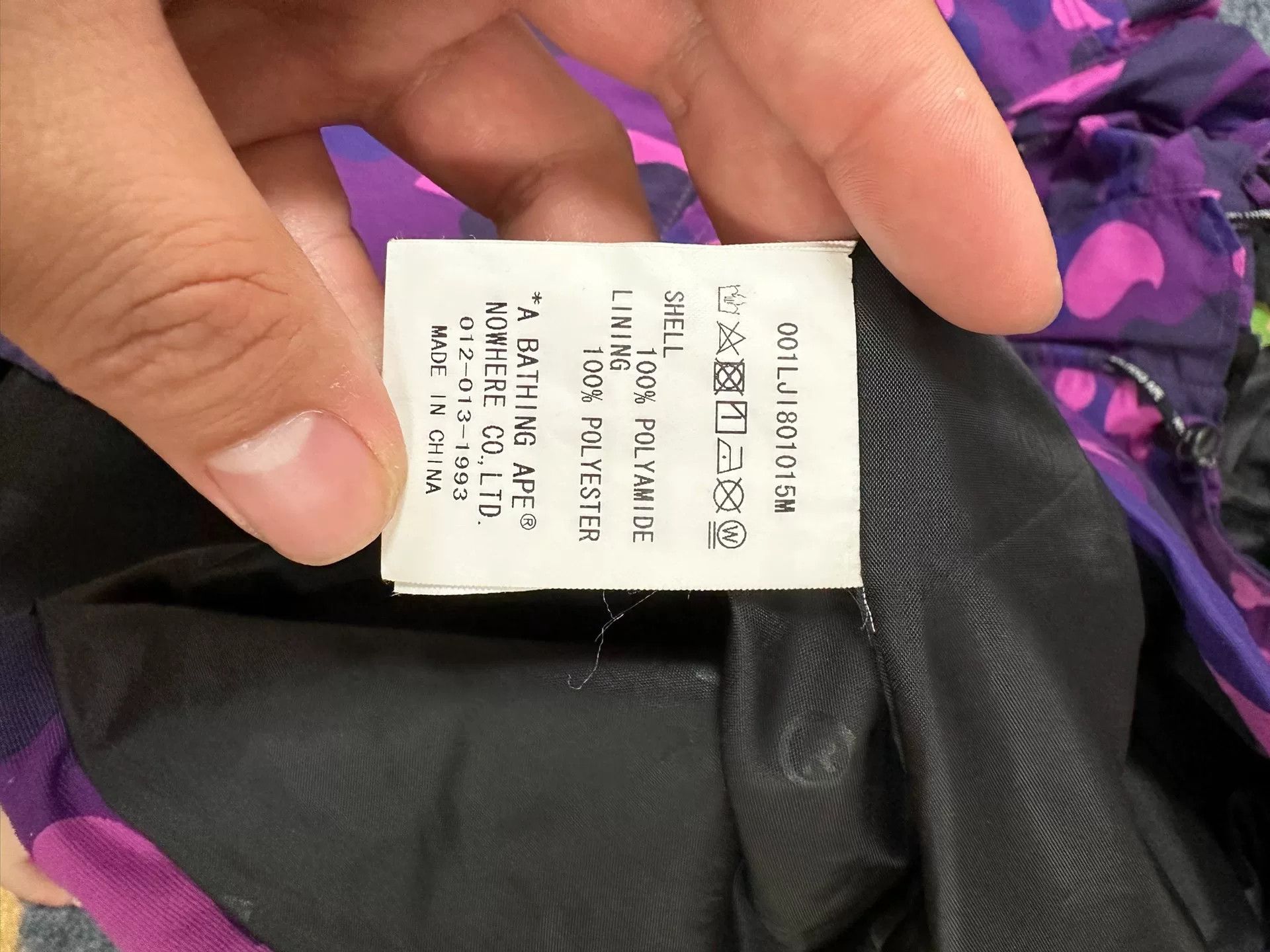 Bape Bape Multi Space Jacket Outerwear Size US XXL / EU 58 / 5 - 4 Thumbnail