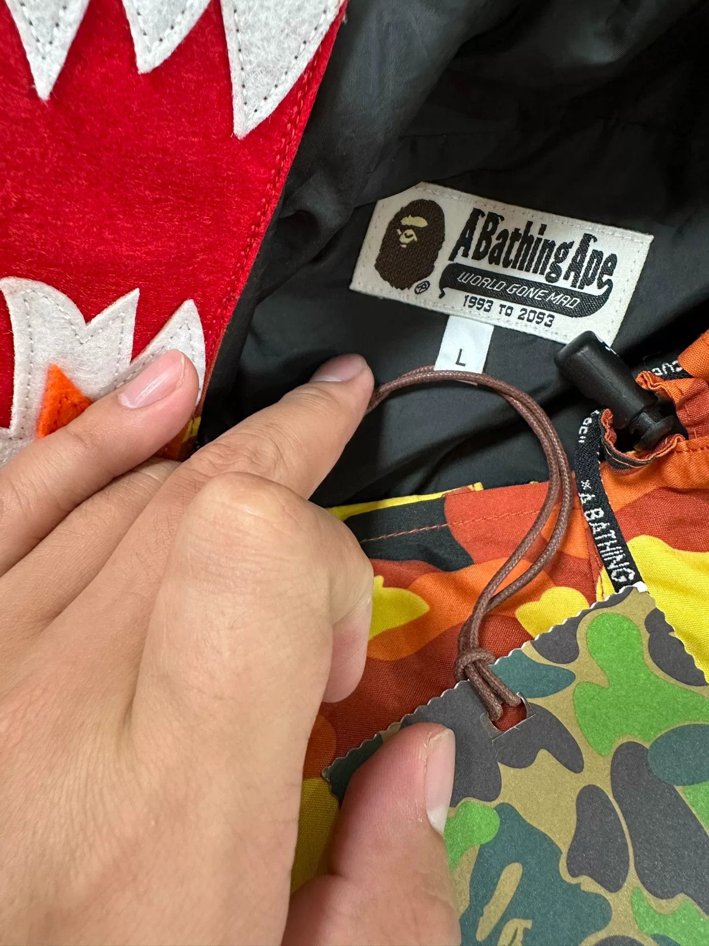 Bape Bape Multi Space Jacket Outerwear Size US L / EU 52-54 / 3 - 3 Thumbnail