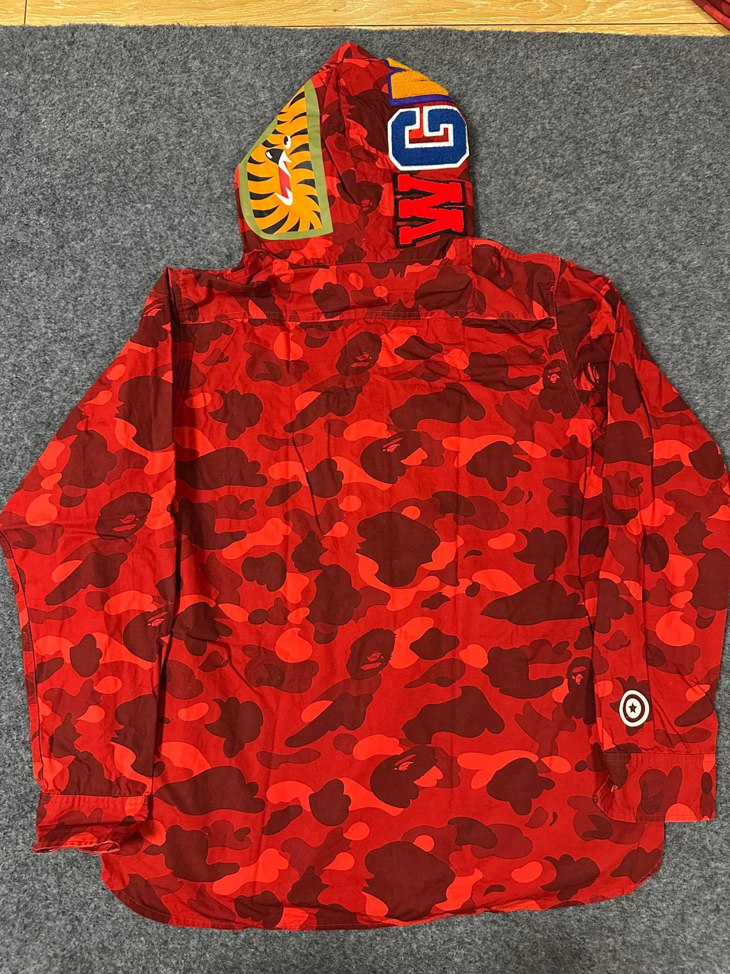 Bape Bape Multi Shark Jacket Outerwear Size US XXL / EU 58 / 5 - 2 Thumbnail