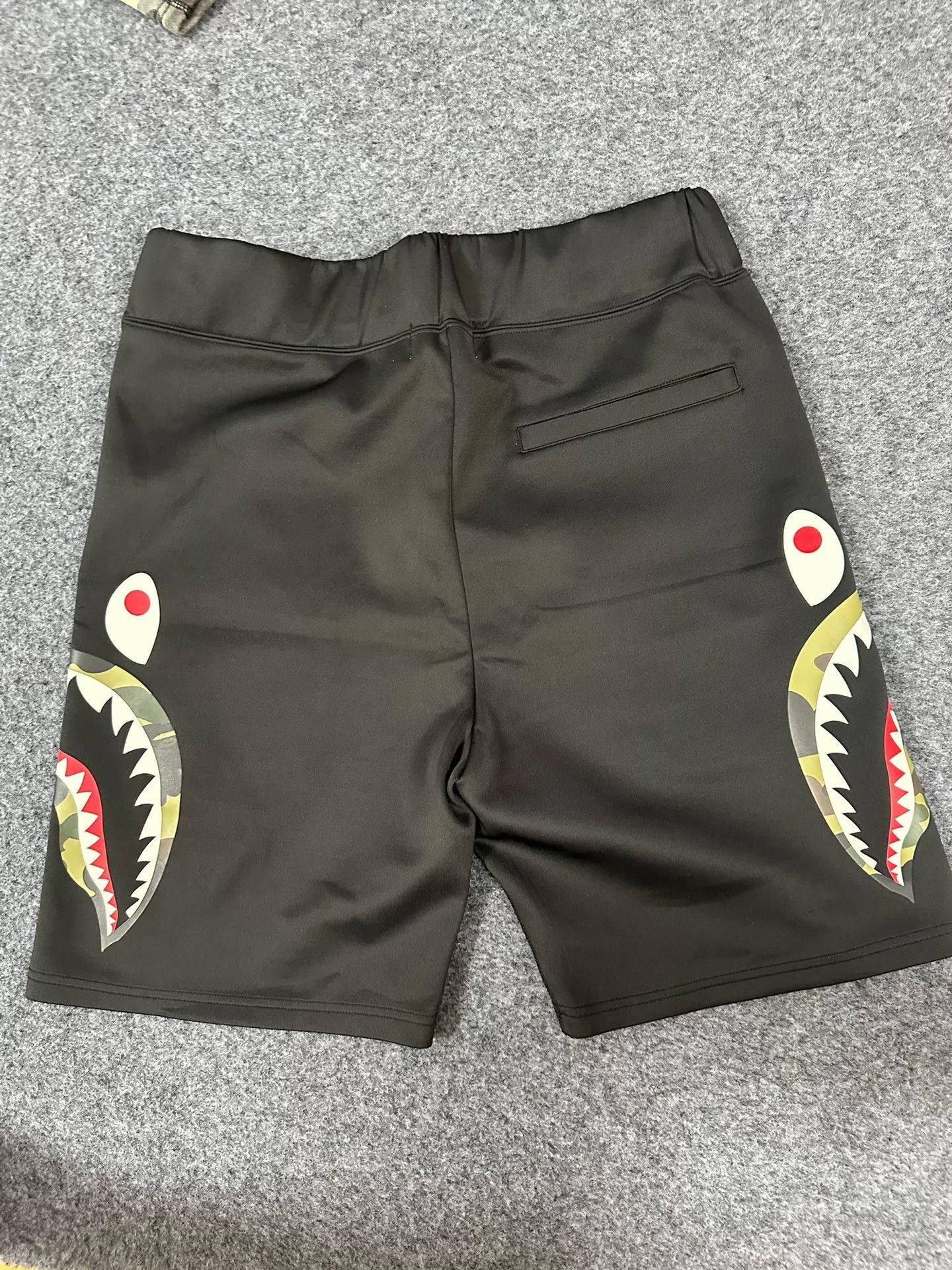 Bape Bape Multi Shark Shorts Designer Size US 34 / EU 50 - 2 Thumbnail
