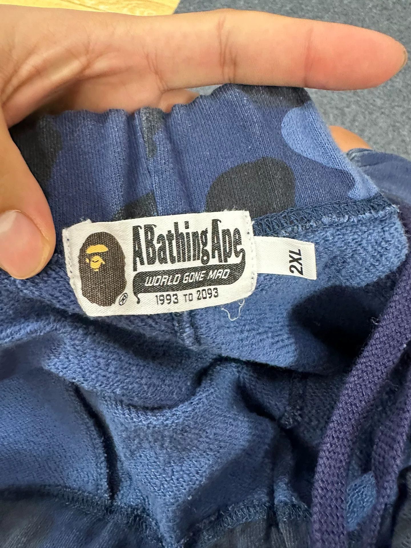 Bape Bape Multi Glow Pants Casual Designer Size US 38 / EU 54 - 3 Thumbnail