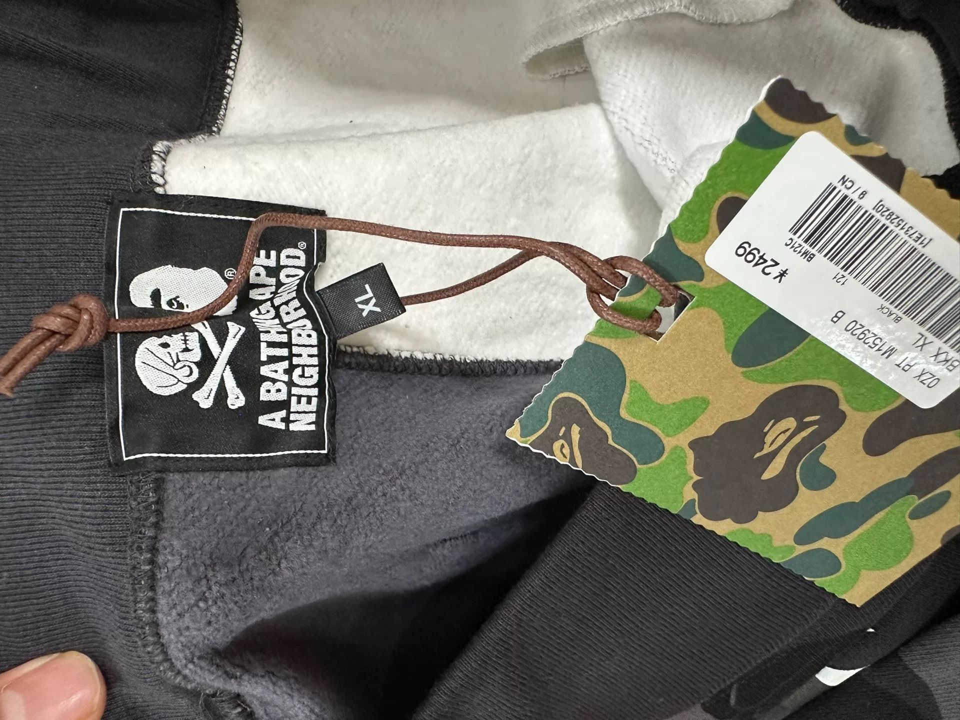 Bape Bape Black Shark Pants Casual Designer Size US 36 / EU 52 - 3 Thumbnail