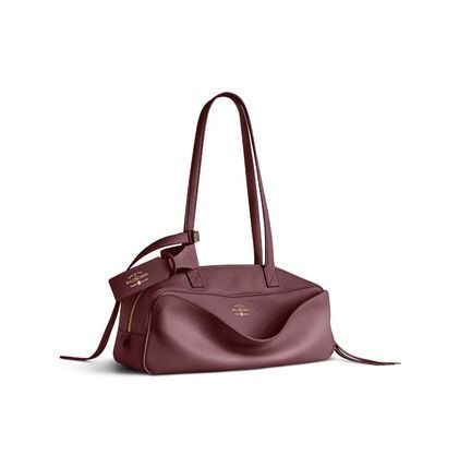 Balenciaga carrie bowling bag small burgundy Size ONE SIZE - 2 Thumbnail