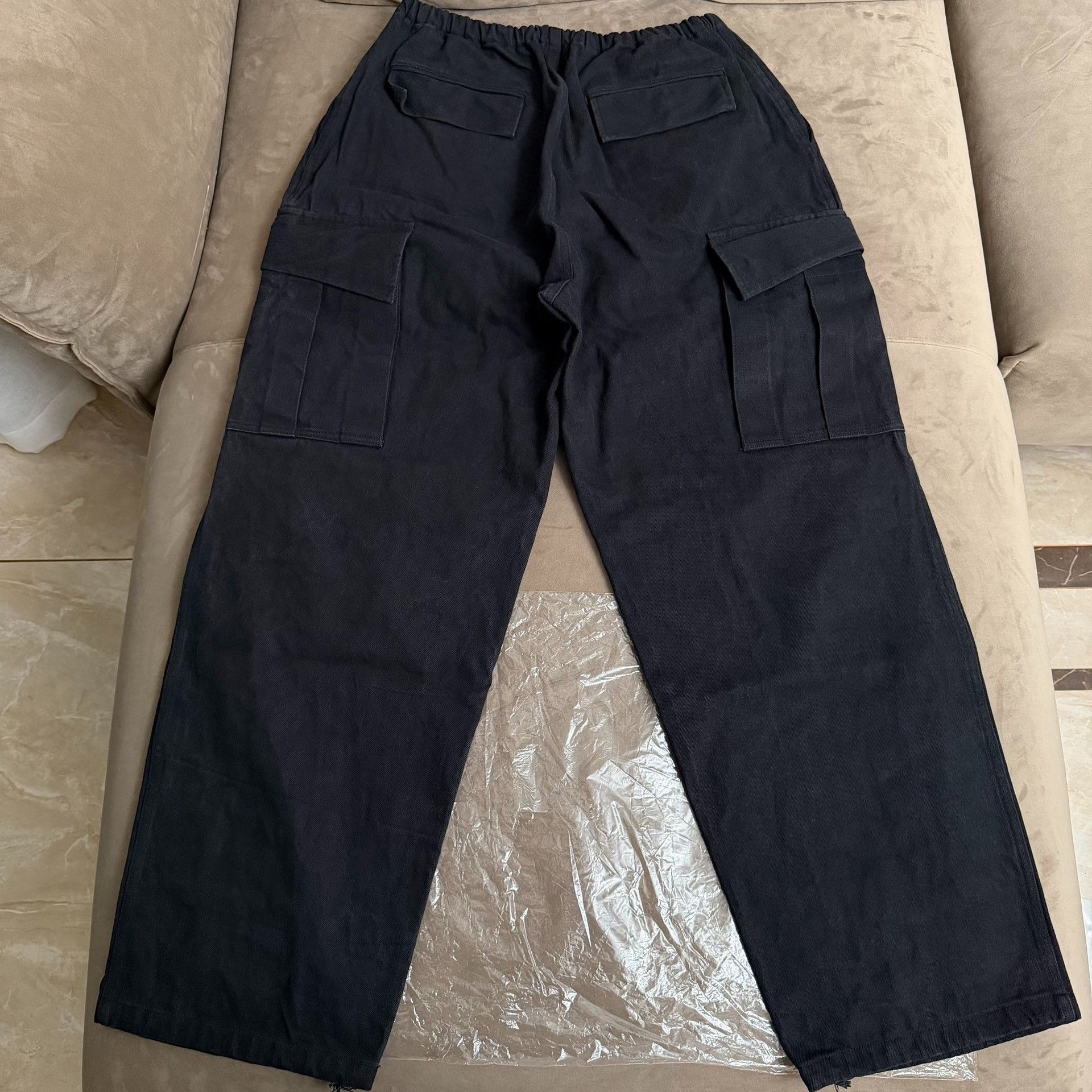 Comoli COMOLI 25SS Black Drill 6P Pants Size US 26 / EU 42 - 2 Thumbnail