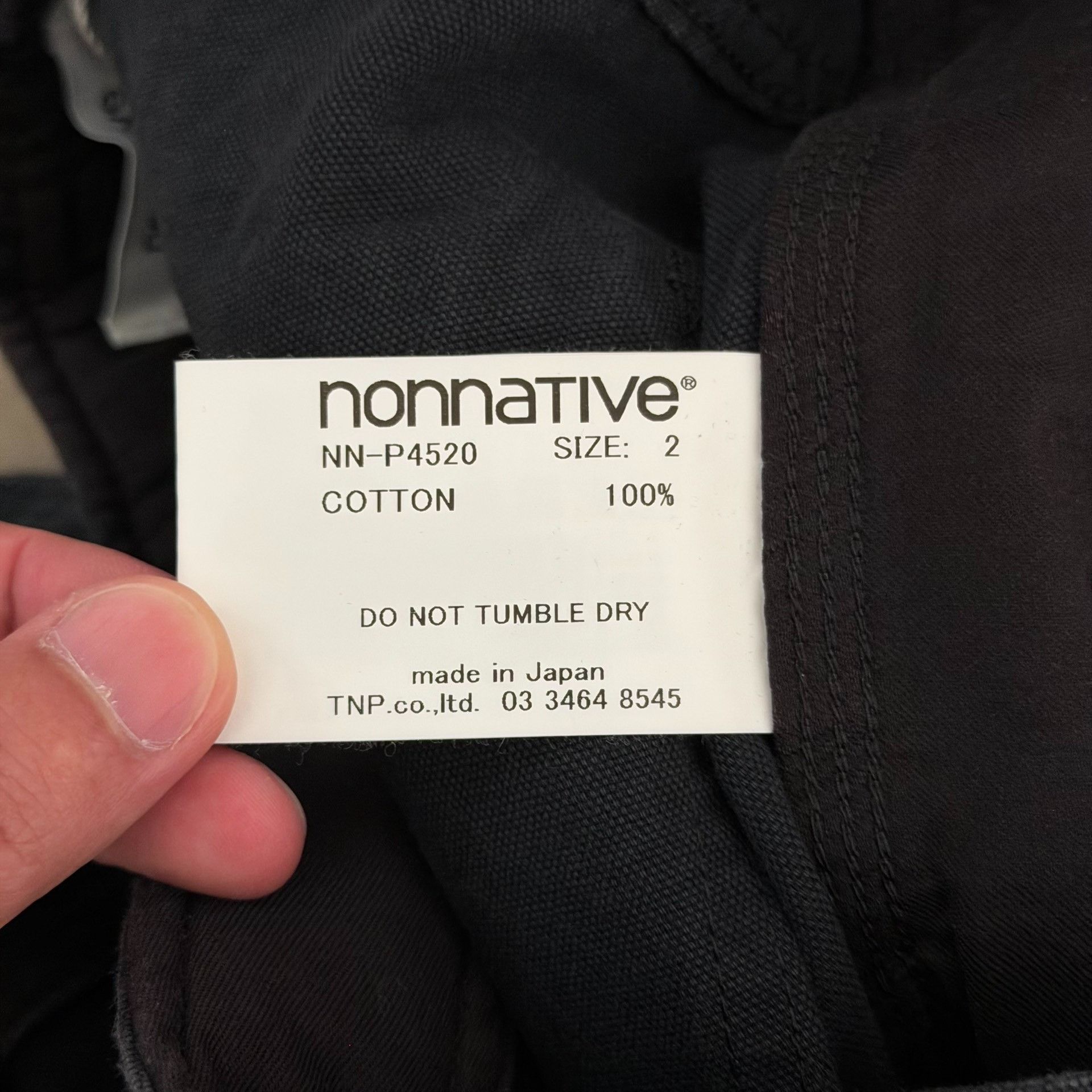 Nonnative nonnative WORKER TROUSERS SULFUR DYE Size US 26 / EU 42 - 5 Thumbnail