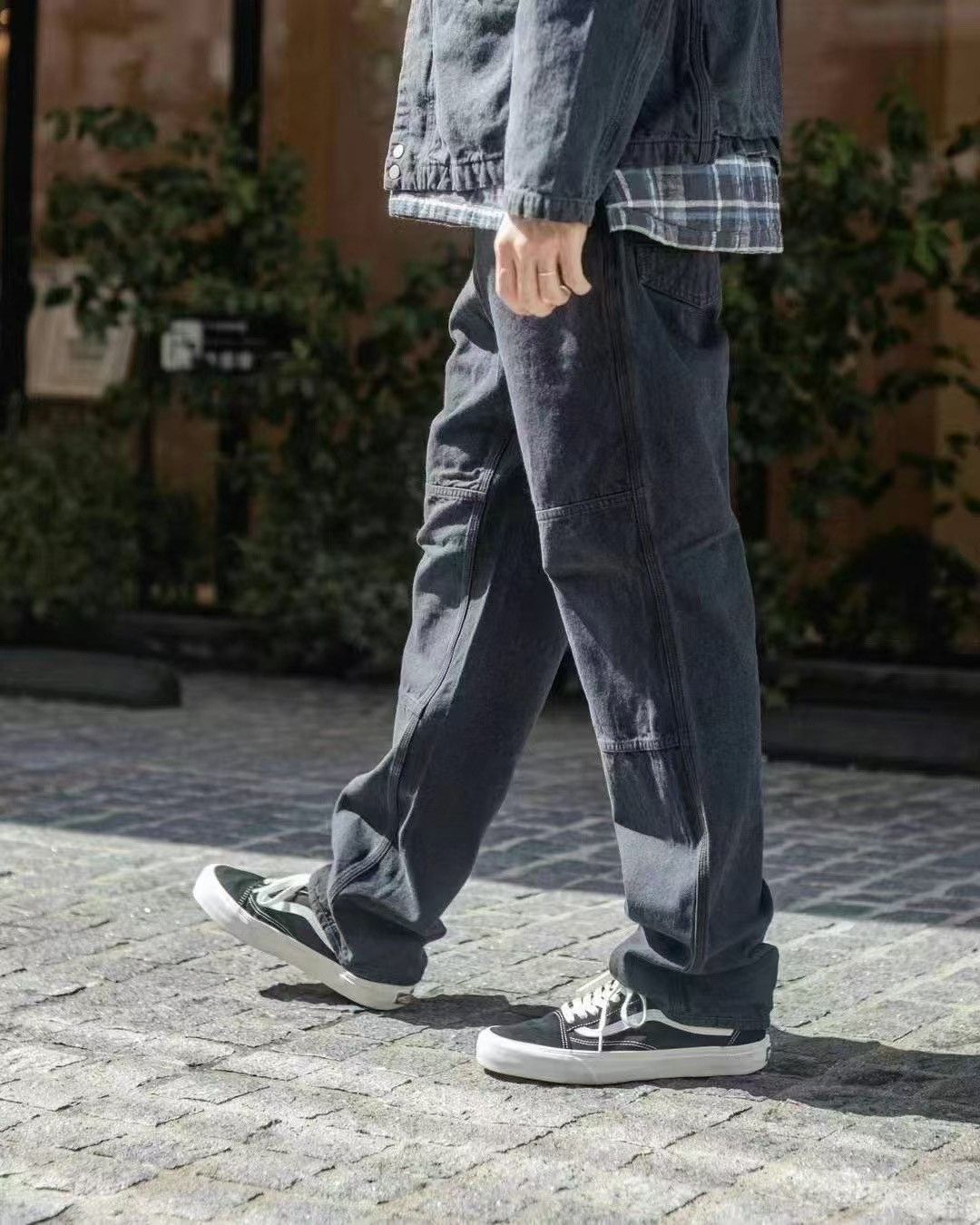 Nonnative nonnative WORKER TROUSERS SULFUR DYE Size US 26 / EU 42 - 8 Thumbnail