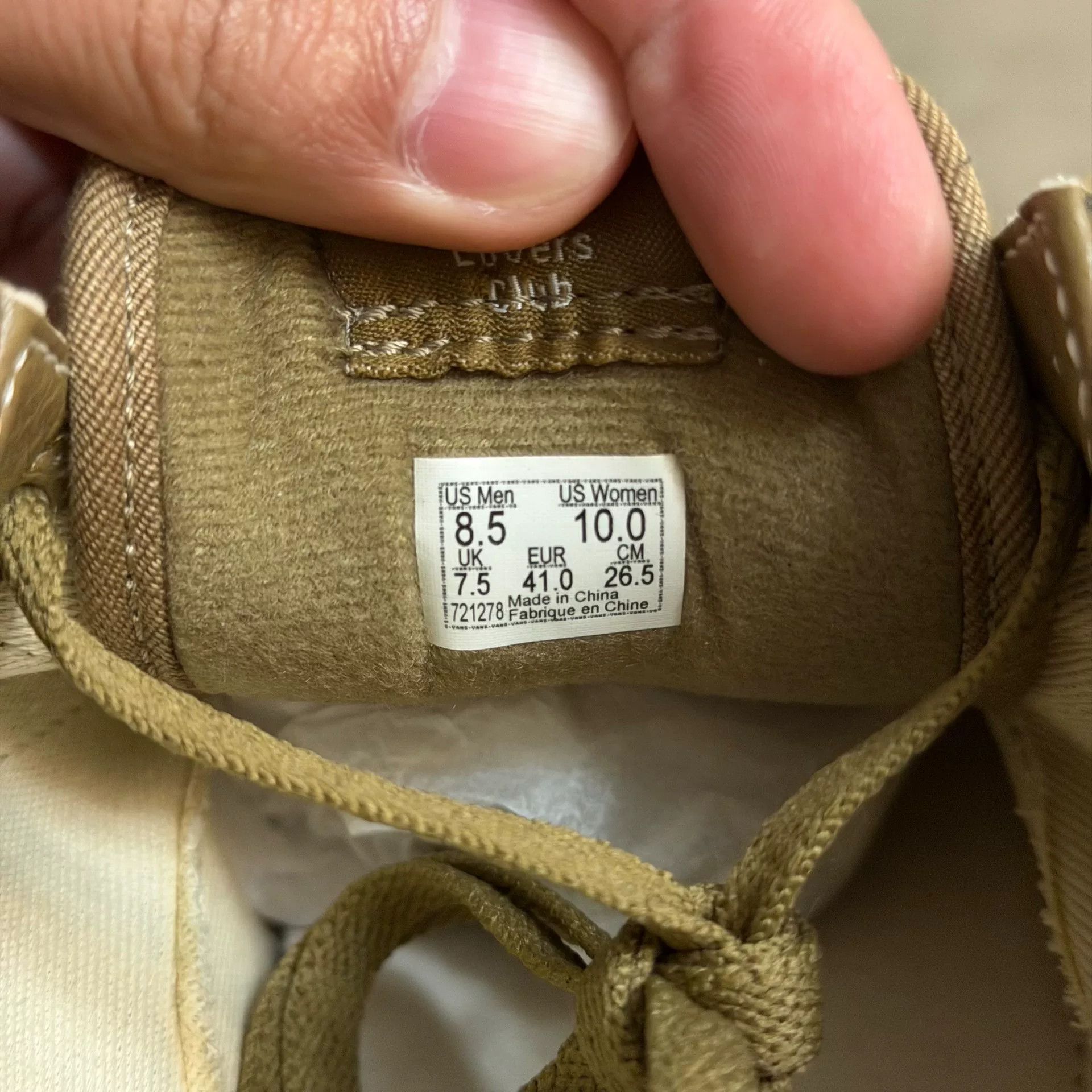 Vans wtaps x Vans OG Old Skool LX Size US 8.5 / EU 41-42 - 7 Thumbnail