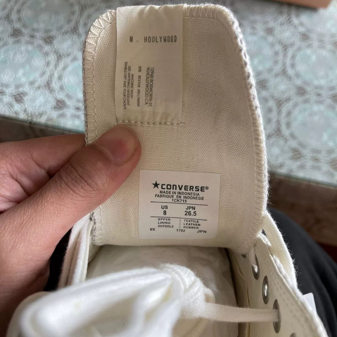 N.Hoolywood N.Hoolywood x Converse Addict Low Top Size US 8 / EU 41 - 7 Thumbnail
