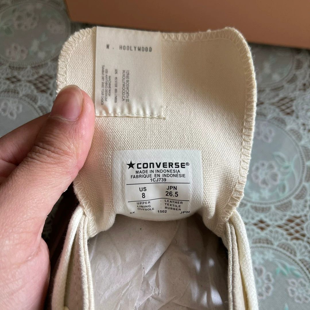 N.Hoolywood N.Hoolywood x Converse Addict 15SS Low-Top Size US 8 / EU 41 - 6 Thumbnail