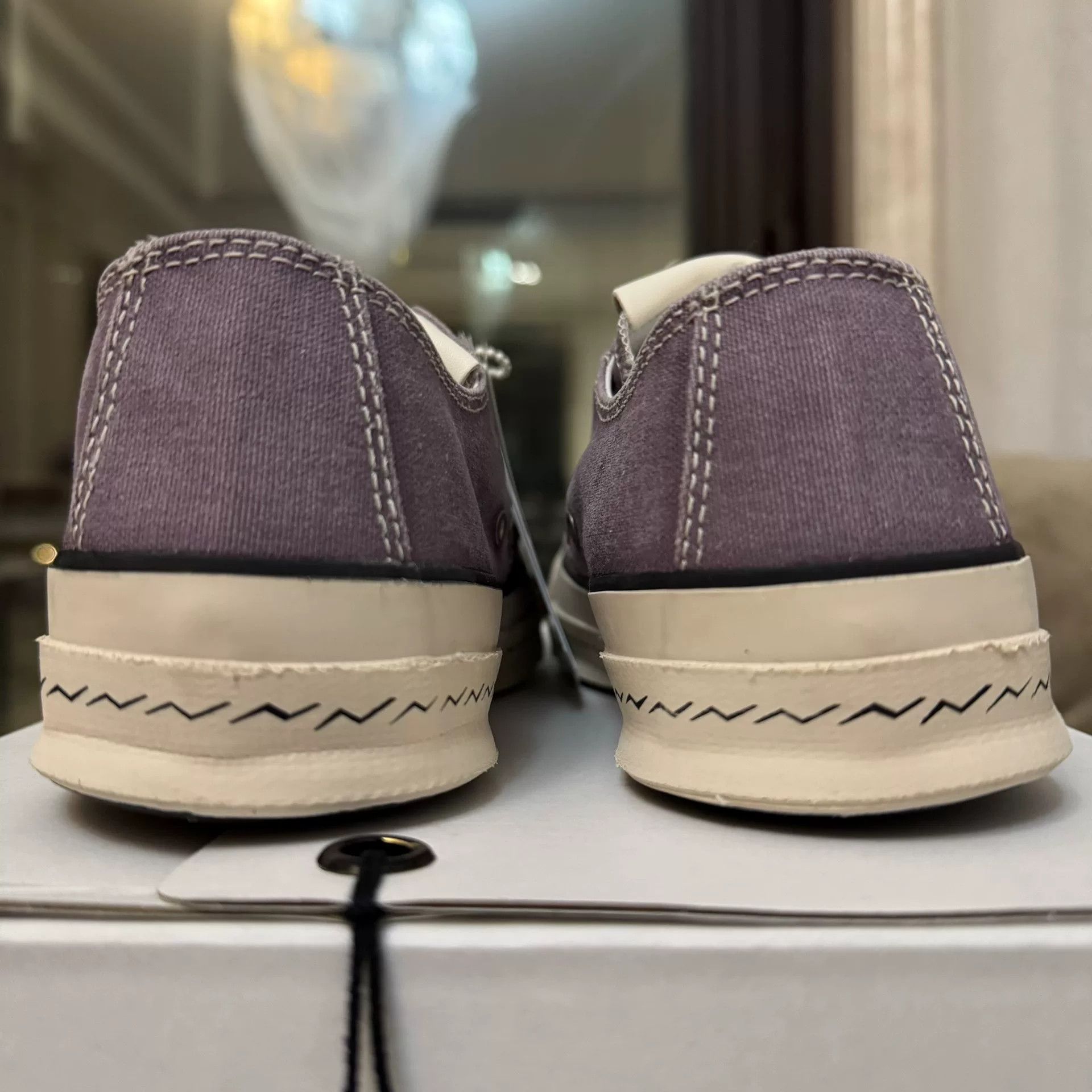 Visvim VISVIM 24SS SKAGWAY Low-Top Purple Canvas Size US 8.5 / EU 41-42 - 4 Thumbnail